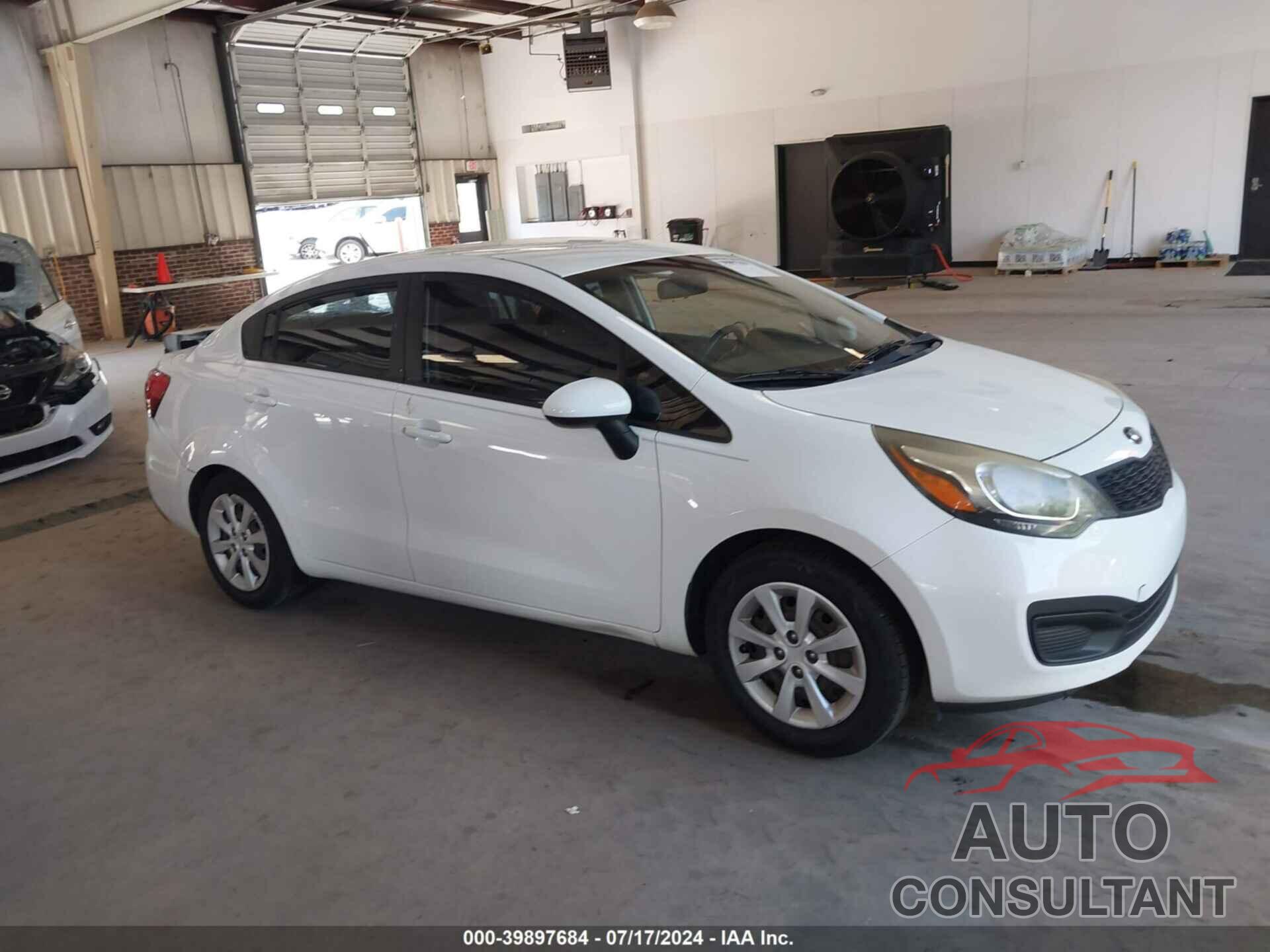 KIA RIO 2014 - KNADM4A3XE6395294