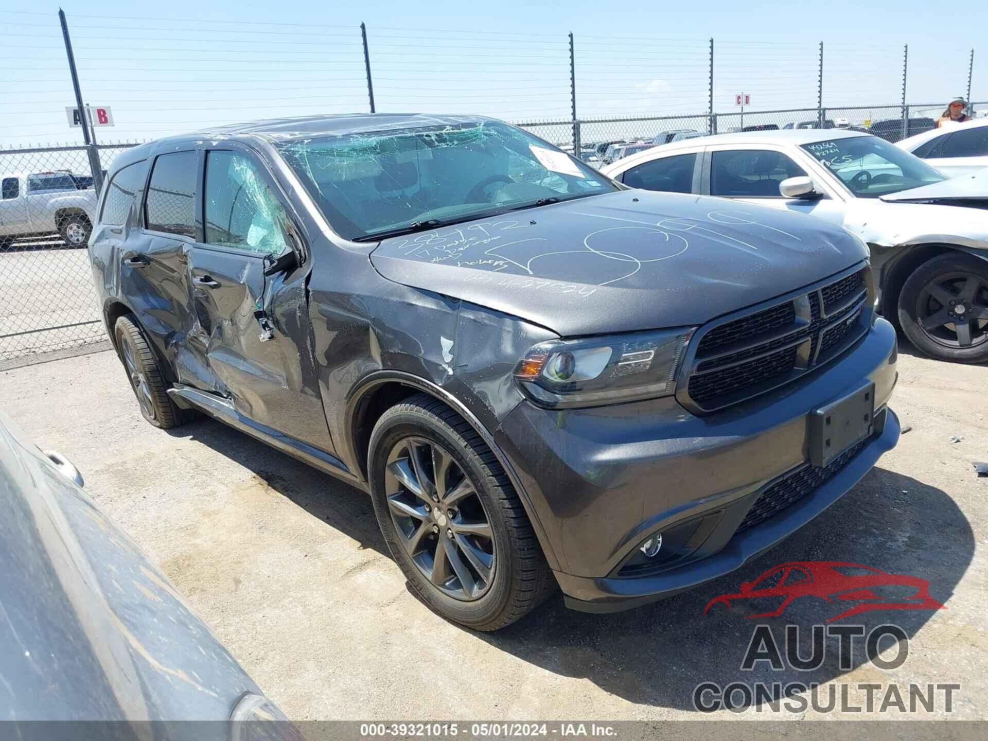 DODGE DURANGO 2017 - 1C4RDJDG6HC905099