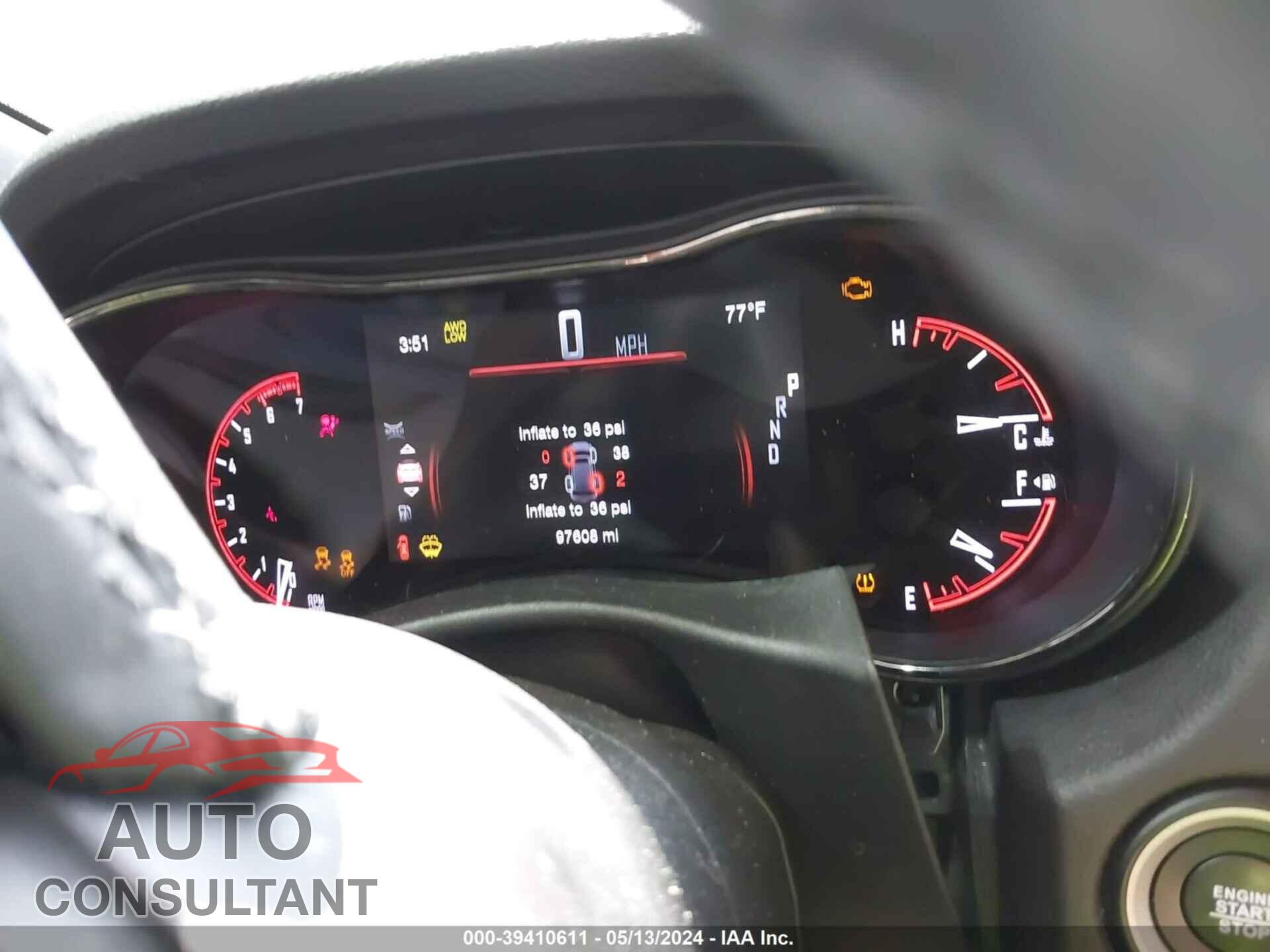 DODGE DURANGO 2019 - 1C4SDJCT1KC738481