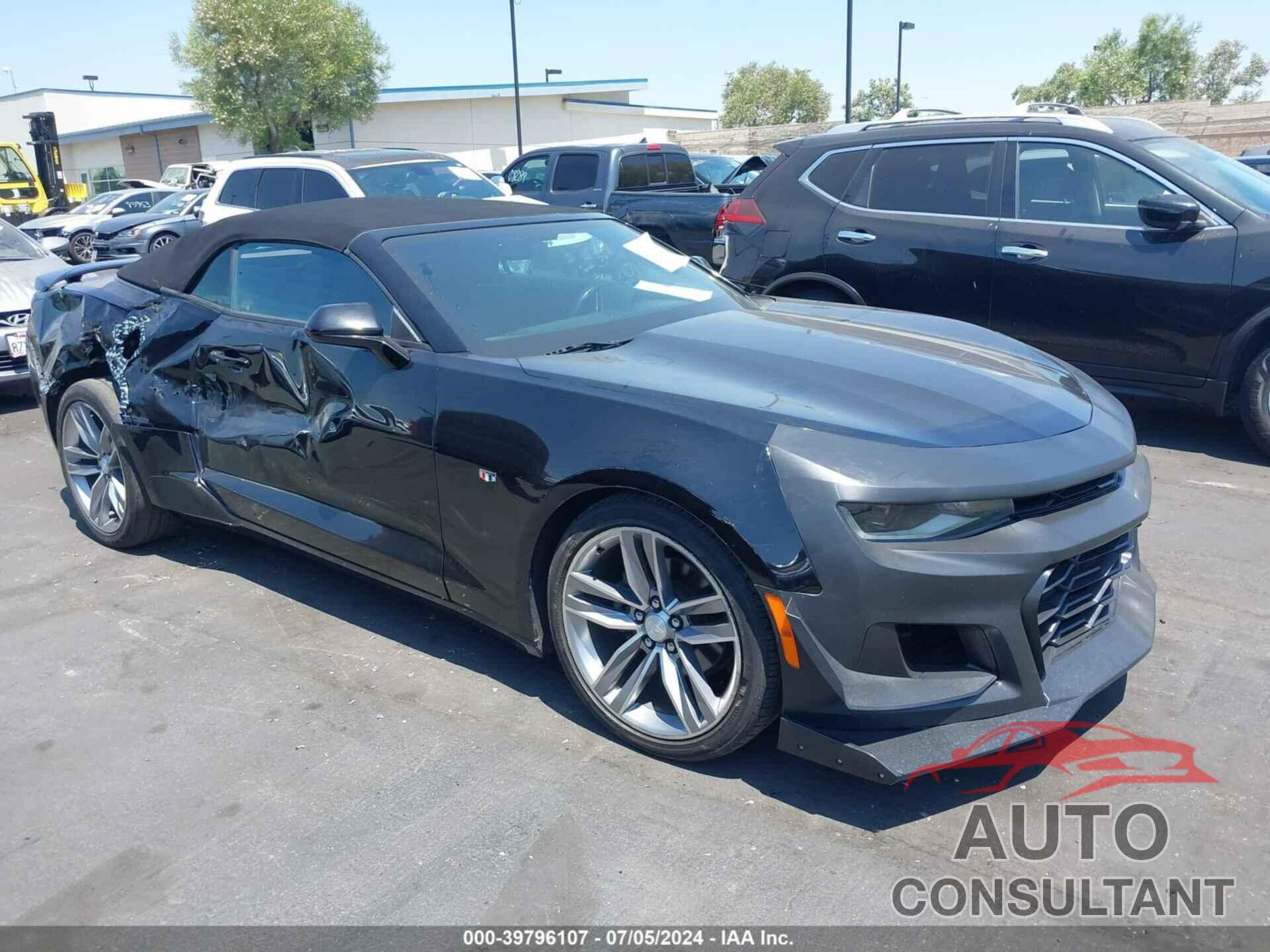 CHEVROLET CAMARO 2017 - 1G1FB3DS6H0140964