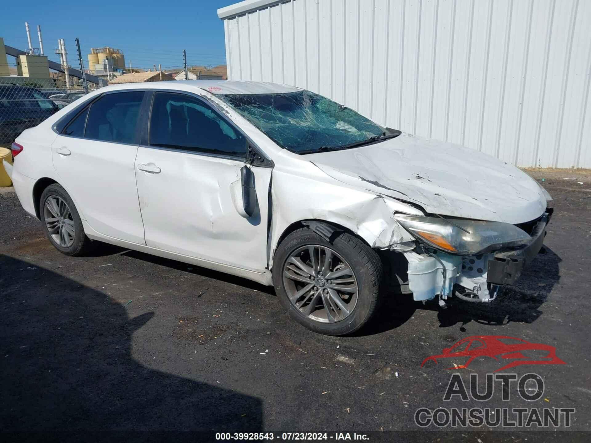 TOYOTA CAMRY 2016 - 4T1BF1FK4GU153436