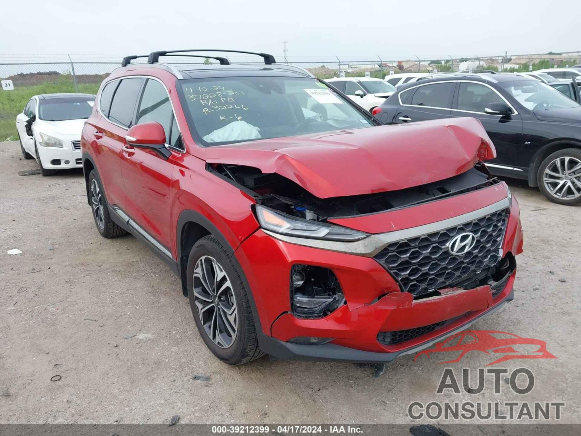 HYUNDAI SANTA FE 2020 - 5NMS53AA1LH264741