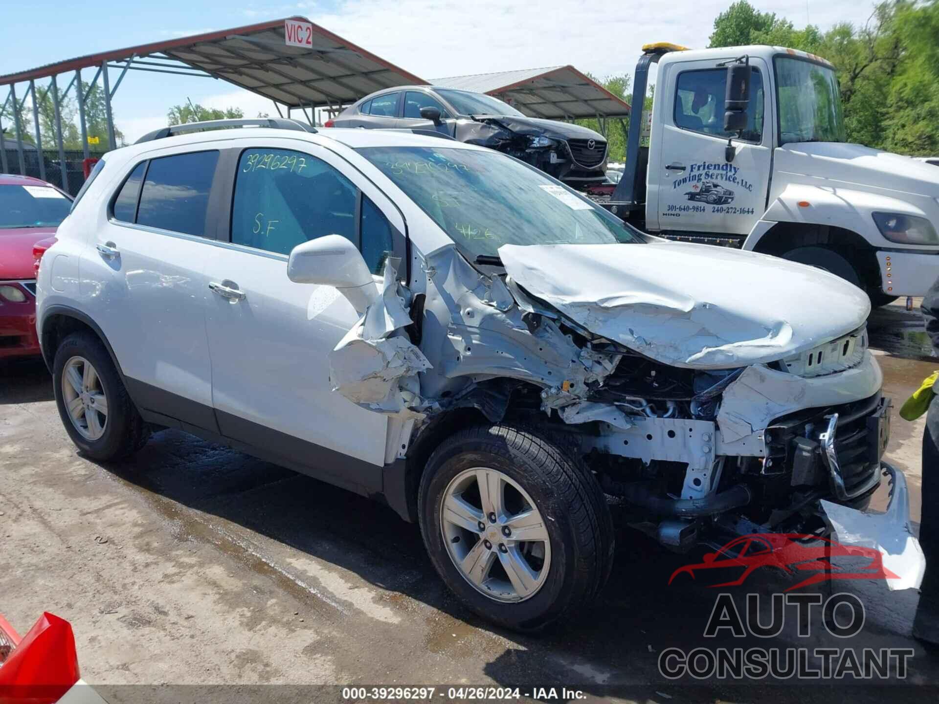 CHEVROLET TRAX 2018 - KL7CJPSBXJB590728