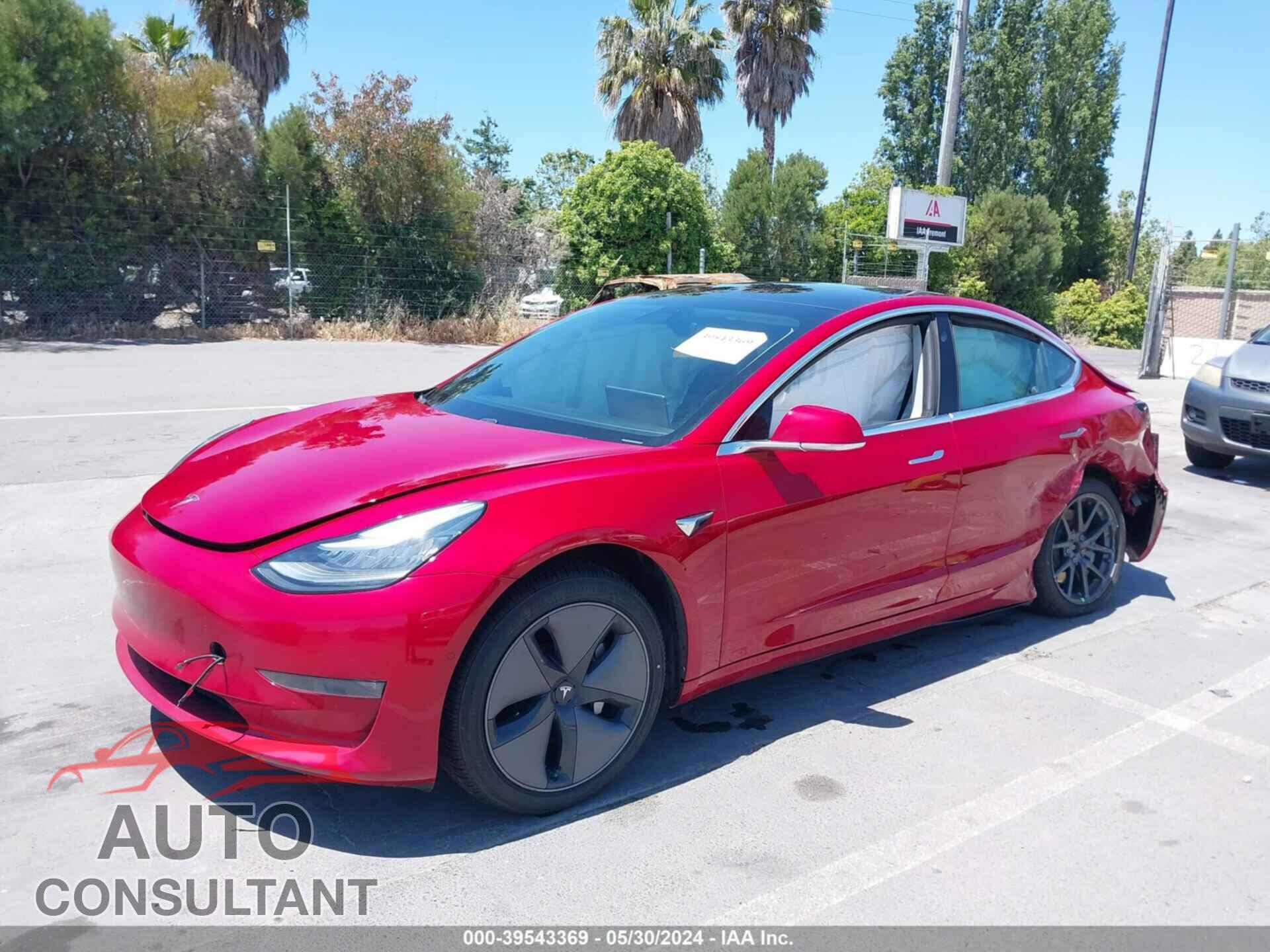 TESLA MODEL 3 2019 - 5YJ3E1EAXKF422707