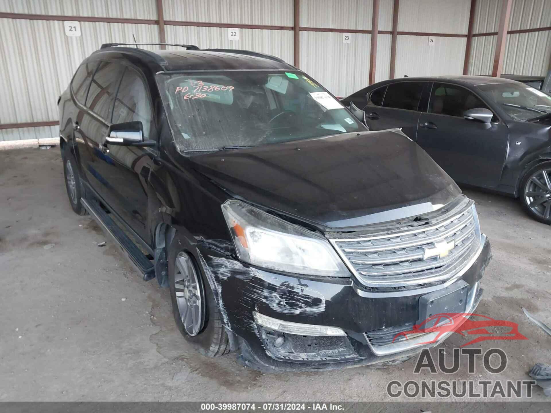 CHEVROLET TRAVERSE 2016 - 1GNKRGKD4GJ212483