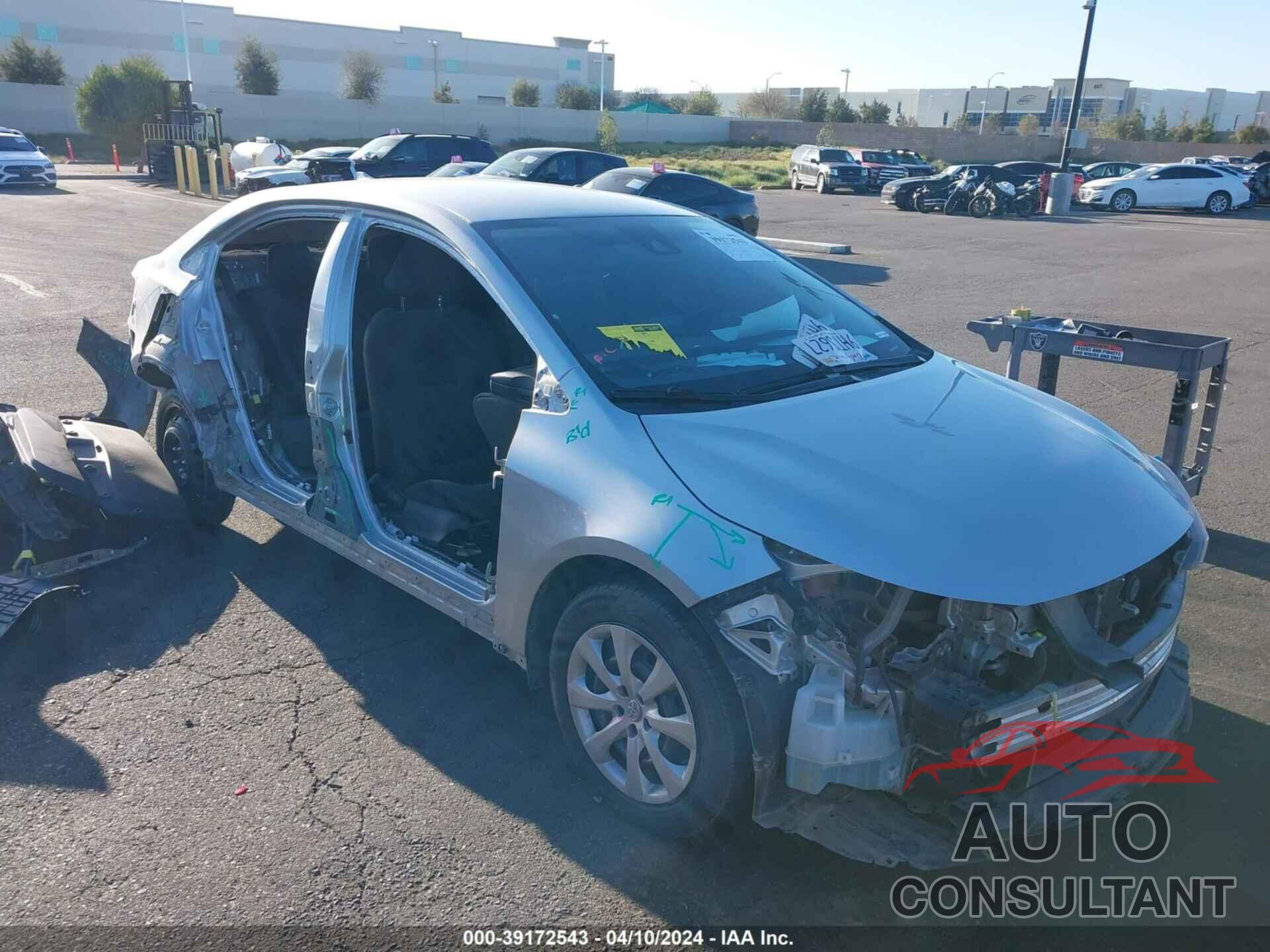 TOYOTA COROLLA 2020 - JTDEPRAE2LJ088385