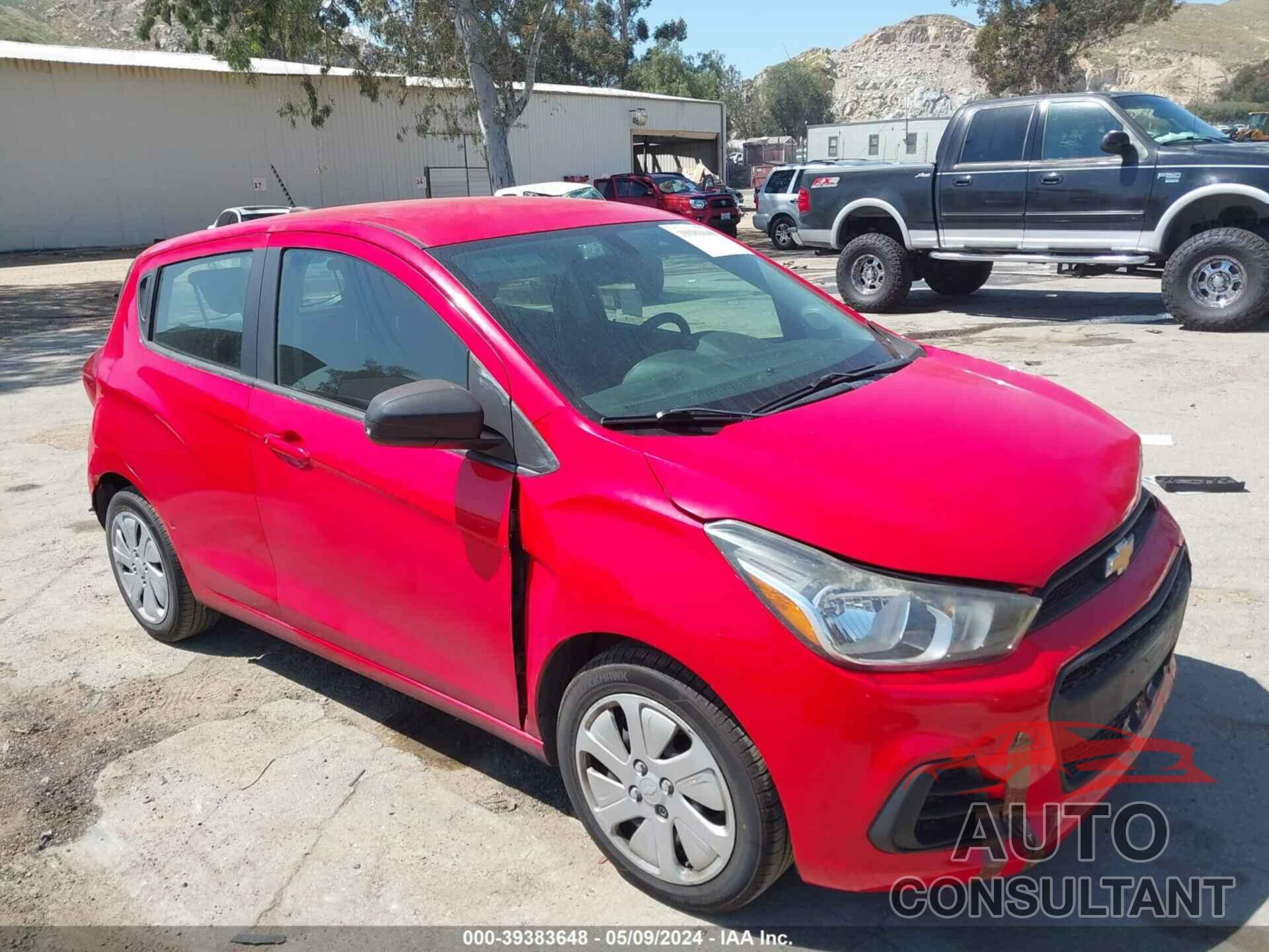 CHEVROLET SPARK 2016 - KL8CB6SAXGC582934