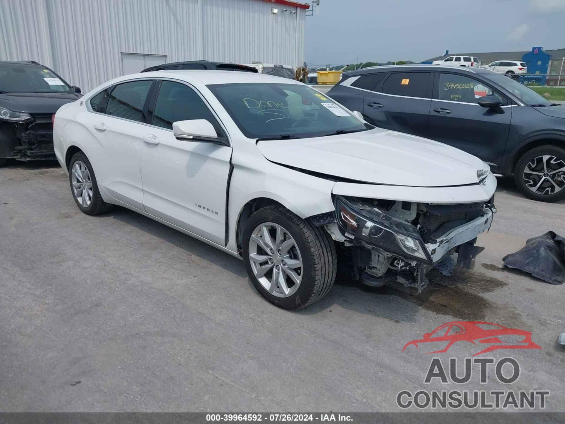 CHEVROLET IMPALA 2016 - 2G1115S3XG9163964