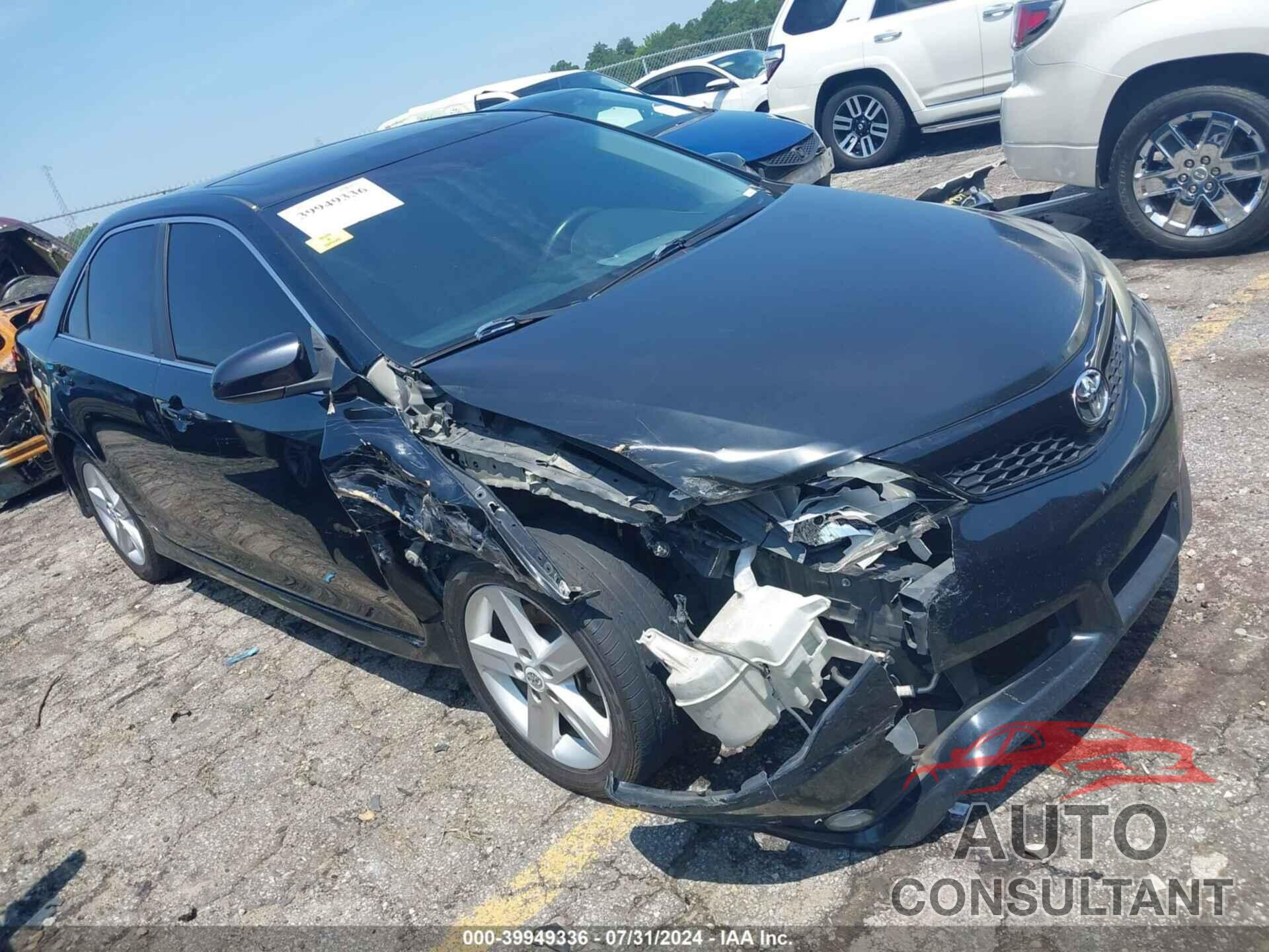 TOYOTA CAMRY 2013 - 4T1BF1FK9DU204649
