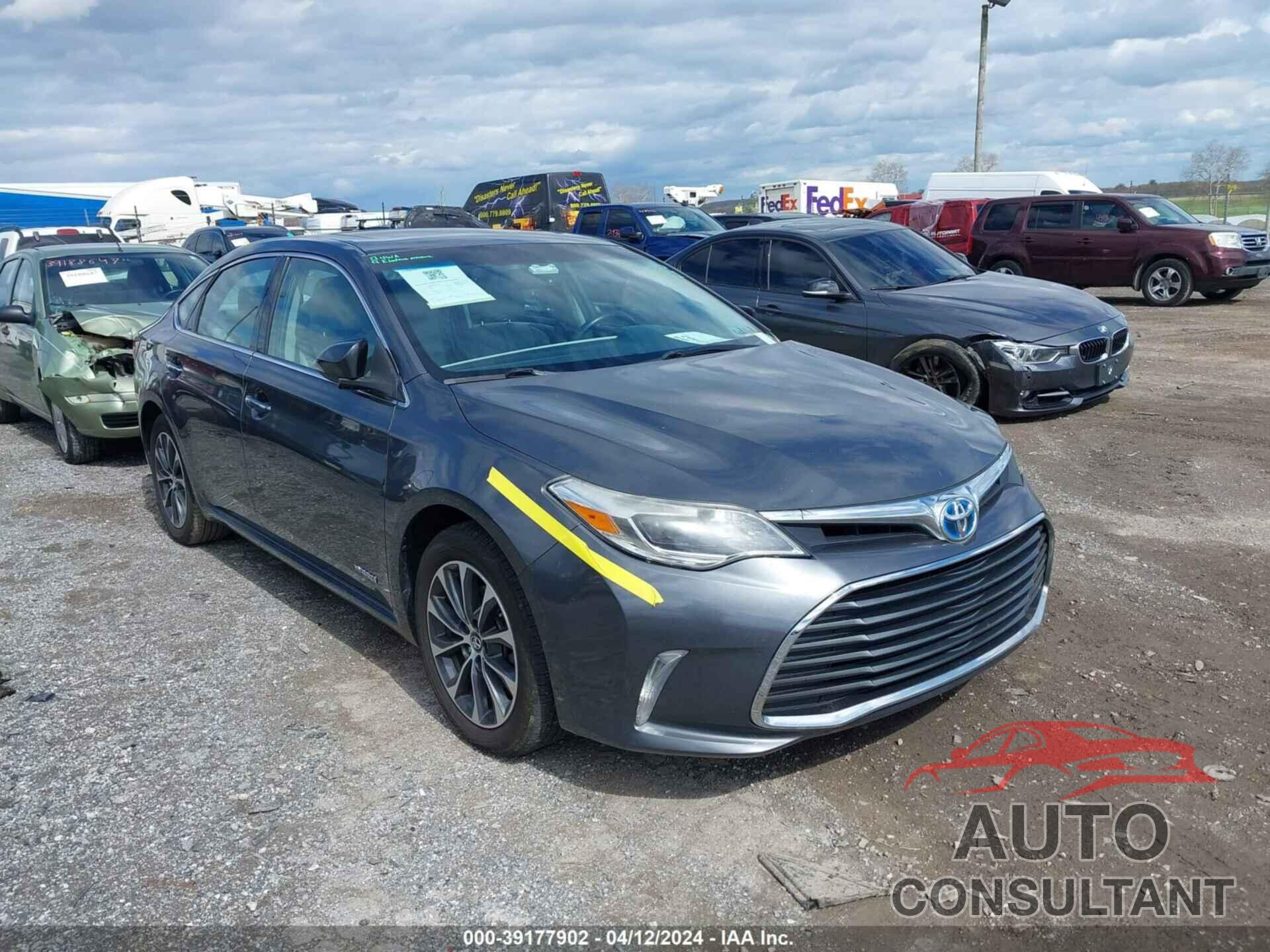 TOYOTA AVALON HYBRID 2016 - 4T1BD1EB5GU056155