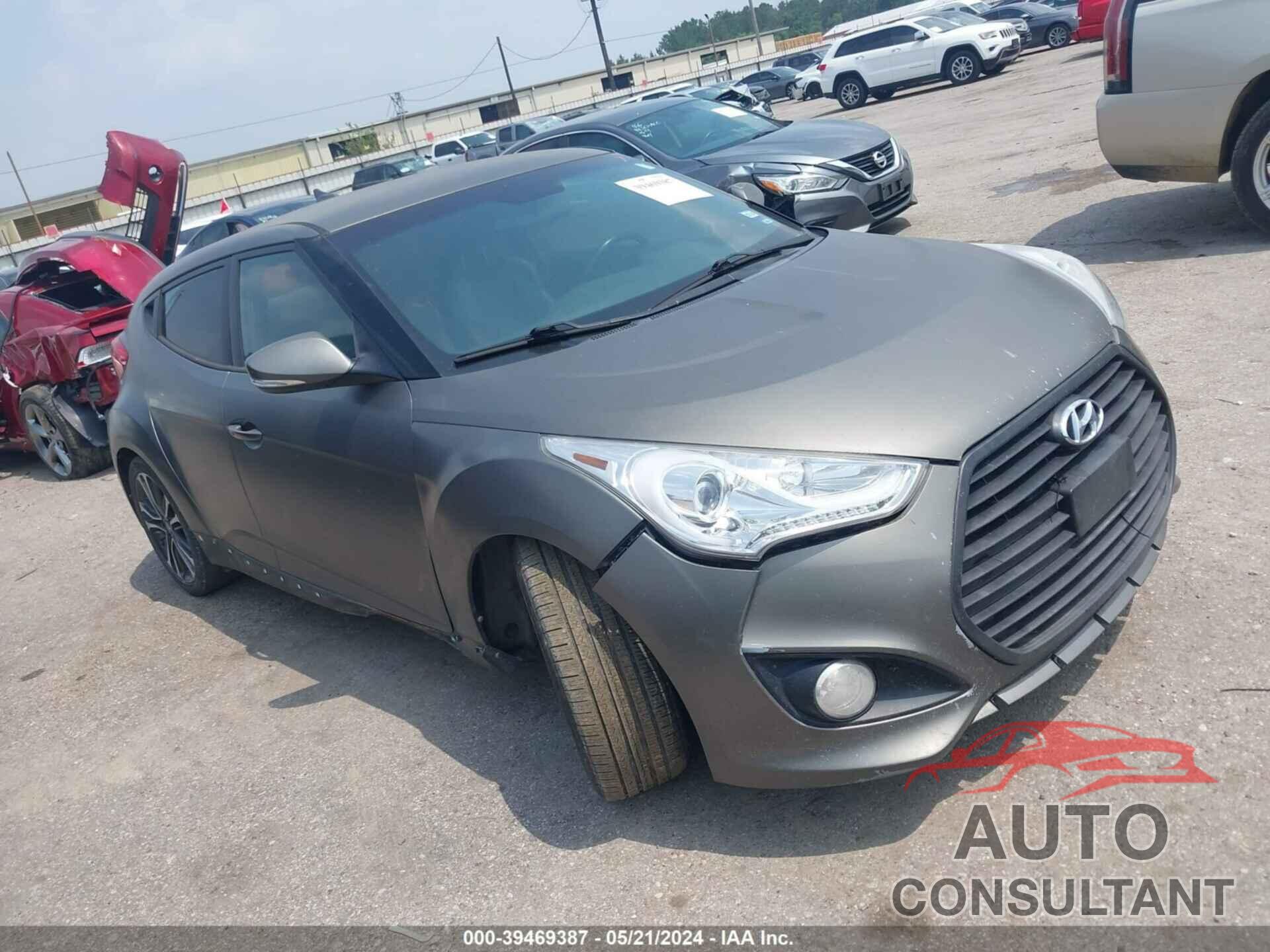 HYUNDAI VELOSTER 2016 - KMHTC6AE1GU272797