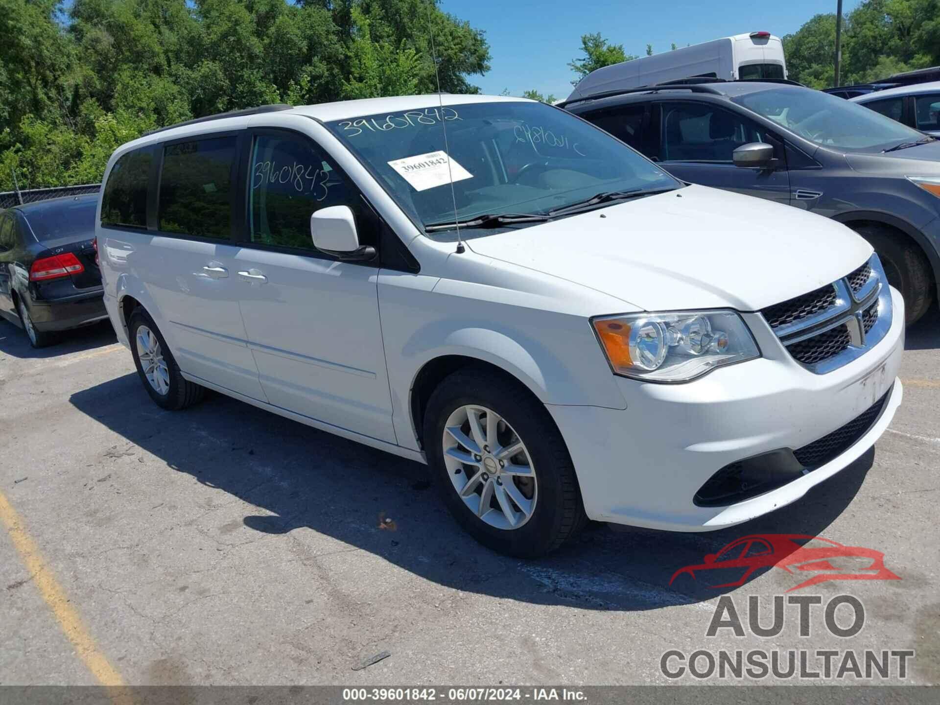 DODGE GRAND CARAVAN 2016 - 2C4RDGCG7GR248713