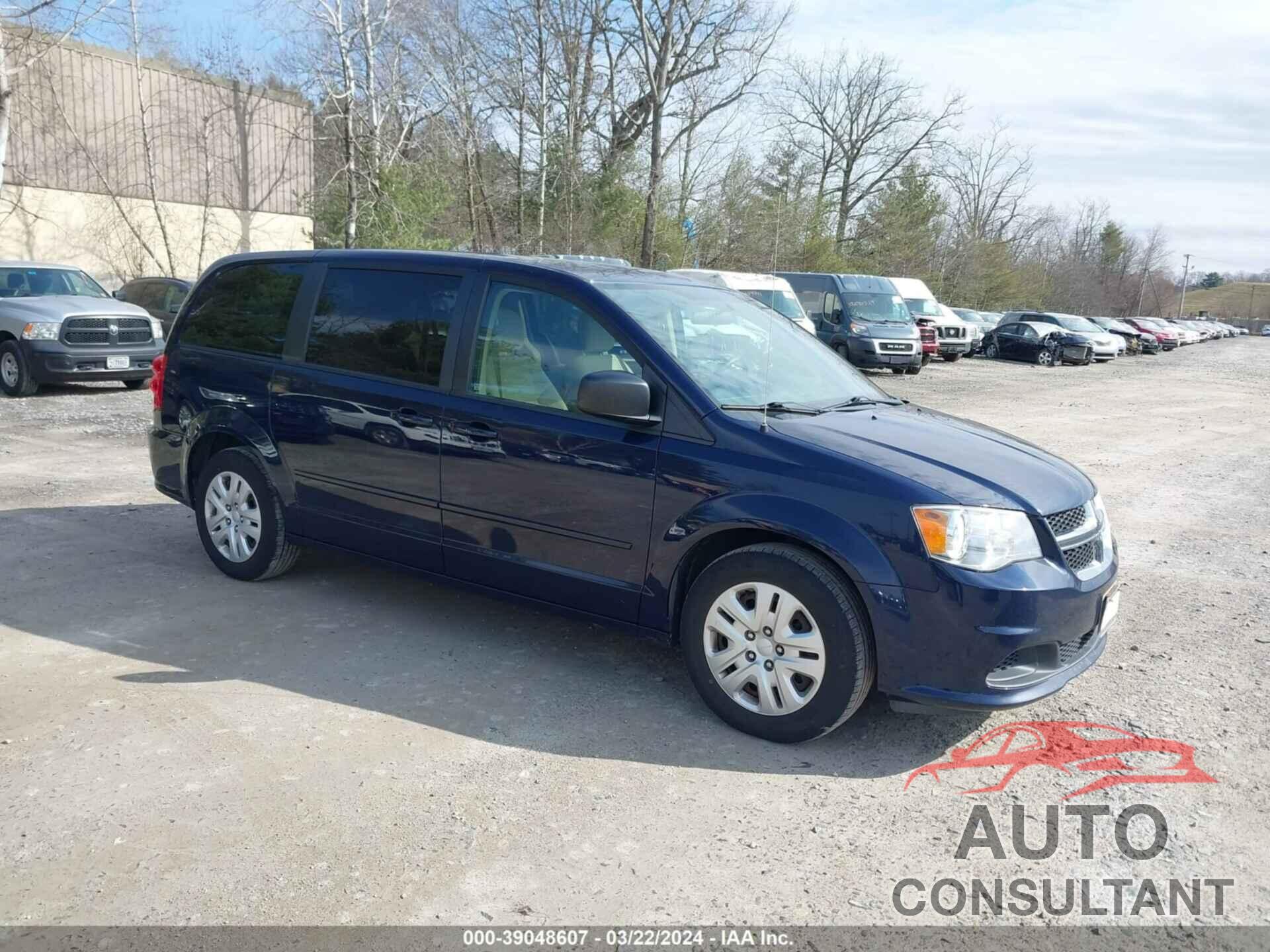 DODGE GRAND CARAVAN 2016 - 2C4RDGBG1GR114491