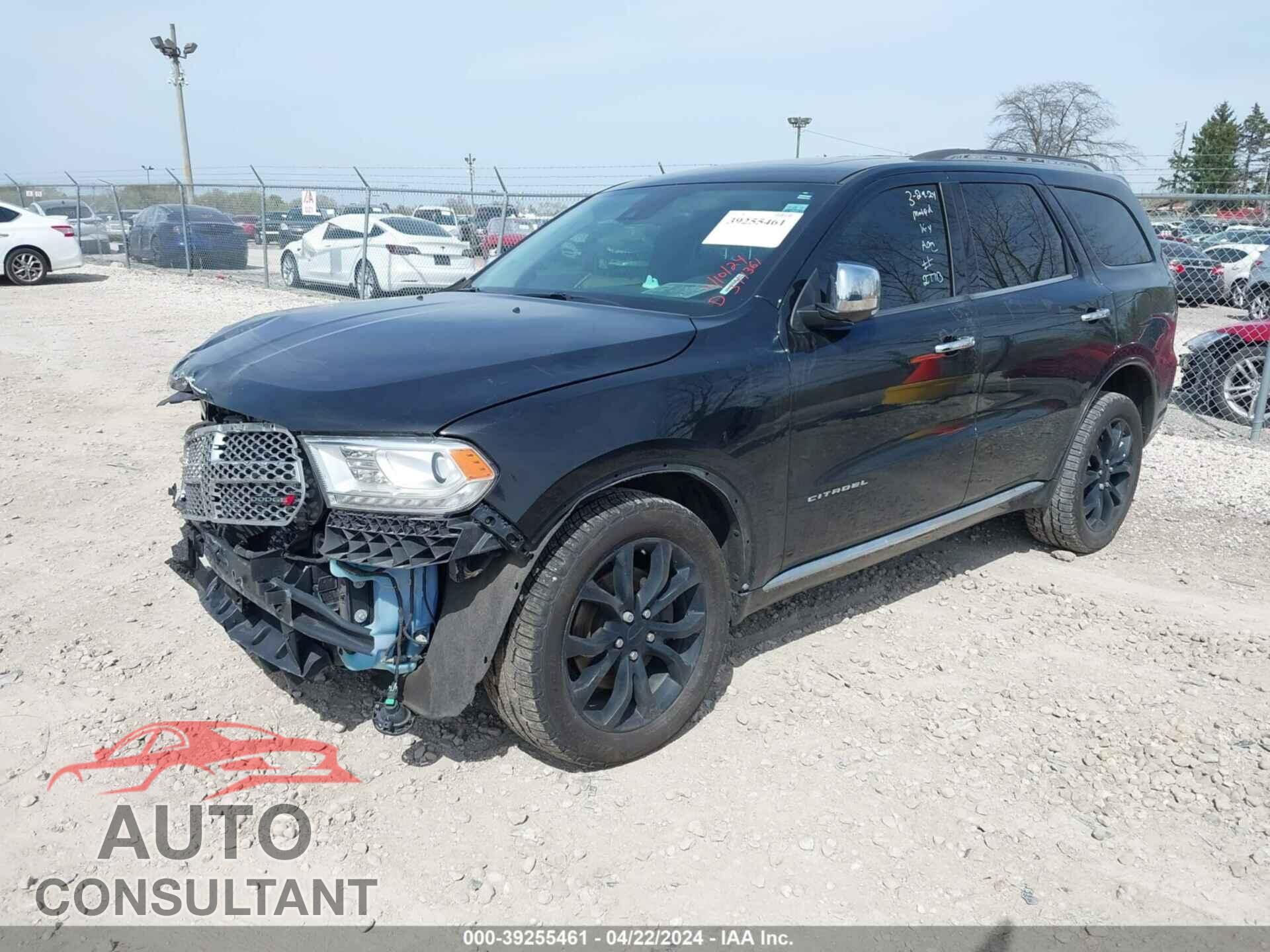 DODGE DURANGO 2017 - 1C4SDJET3HC639313