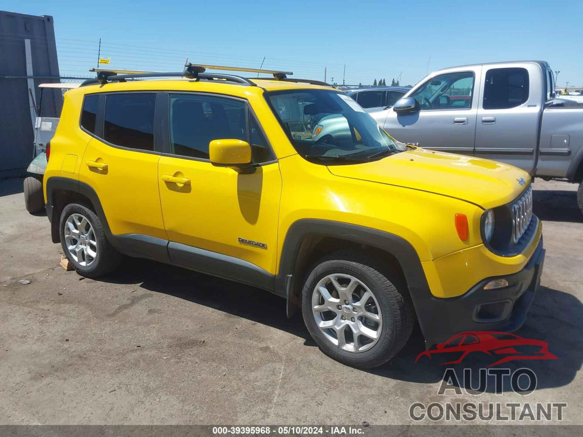 JEEP RENEGADE 2016 - ZACCJBBT6GPE19598