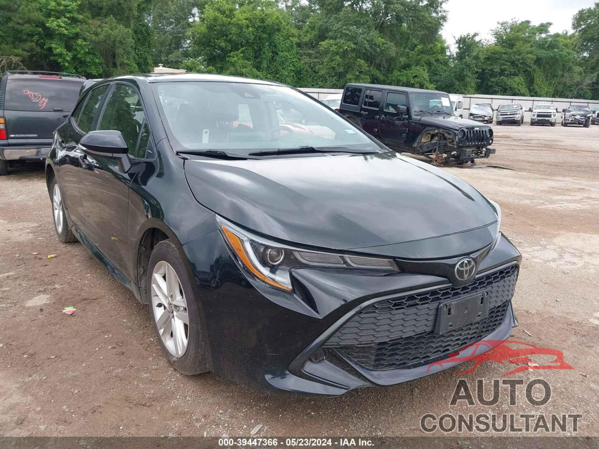 TOYOTA COROLLA 2020 - JTND4RBEXL3086323