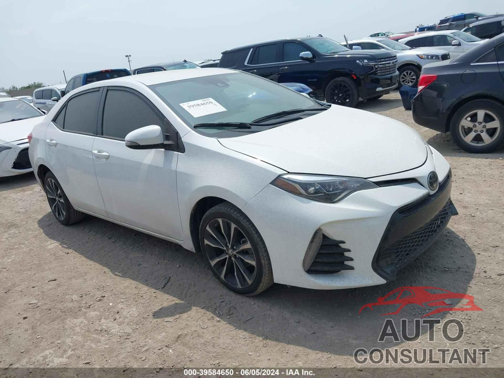 TOYOTA COROLLA 2019 - 5YFBURHE1KP928636