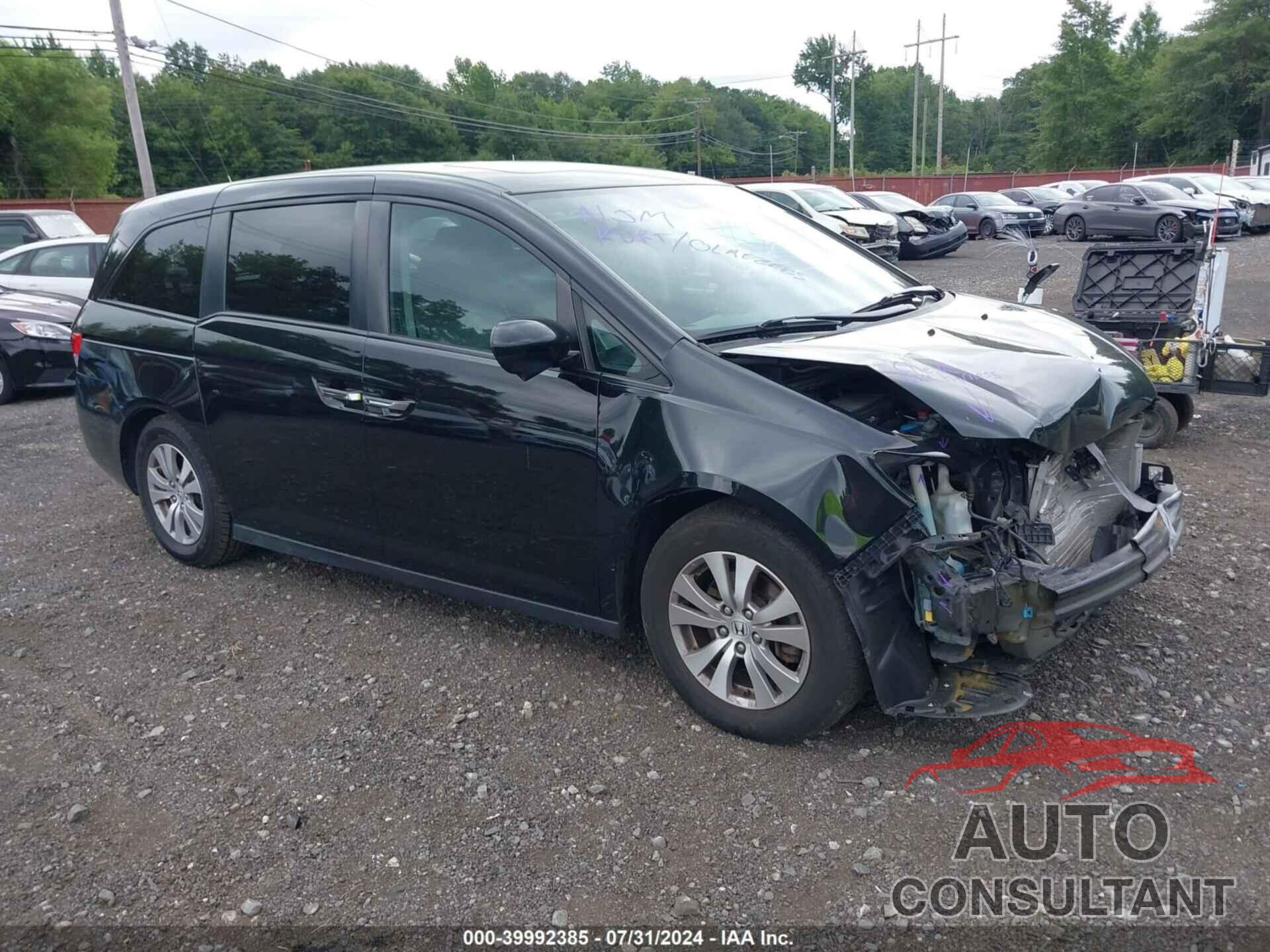 HONDA ODYSSEY 2017 - 5FNRL5H64HB020561