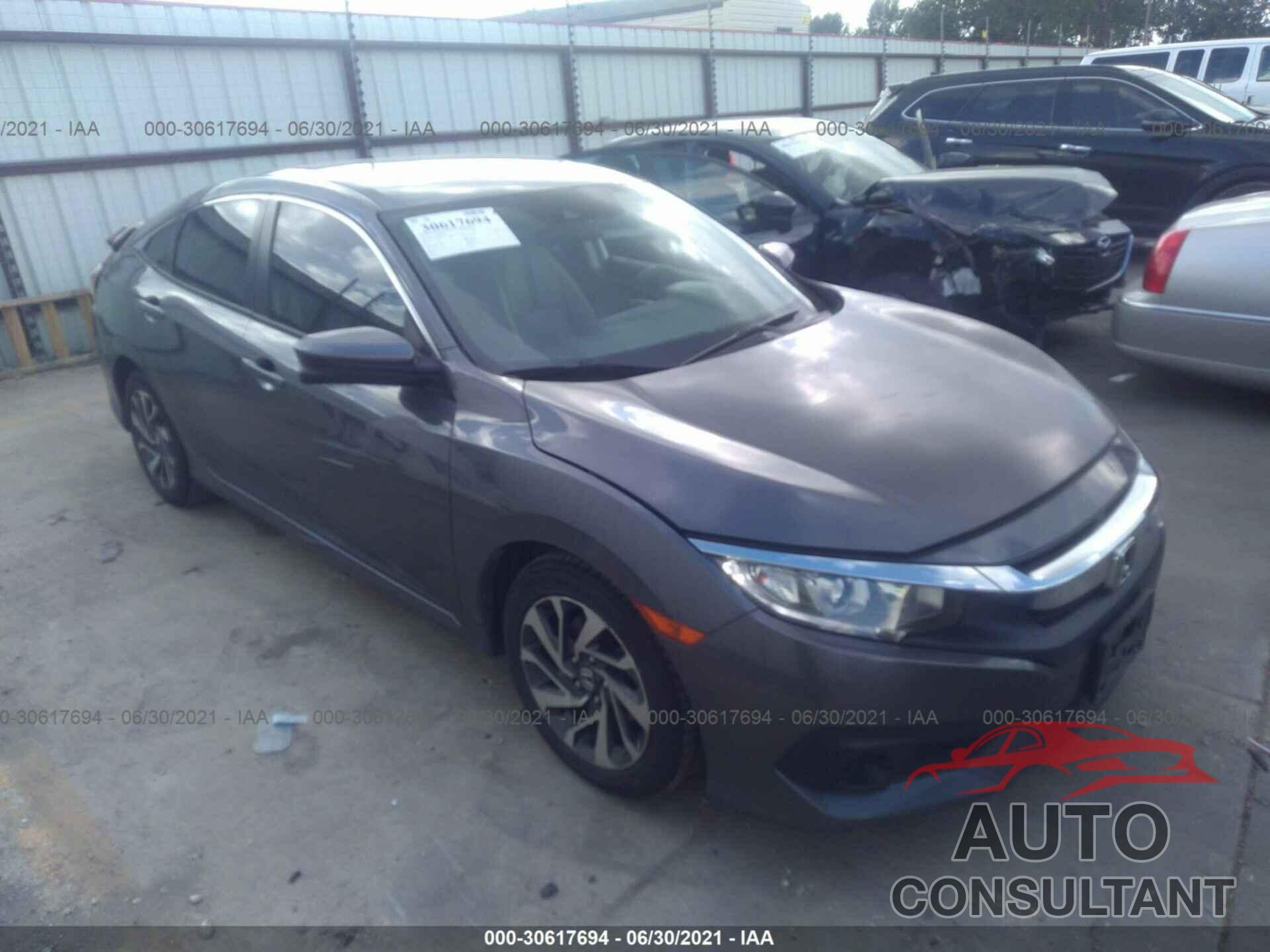 HONDA CIVIC SEDAN 2016 - 19XFC2F83GE059474