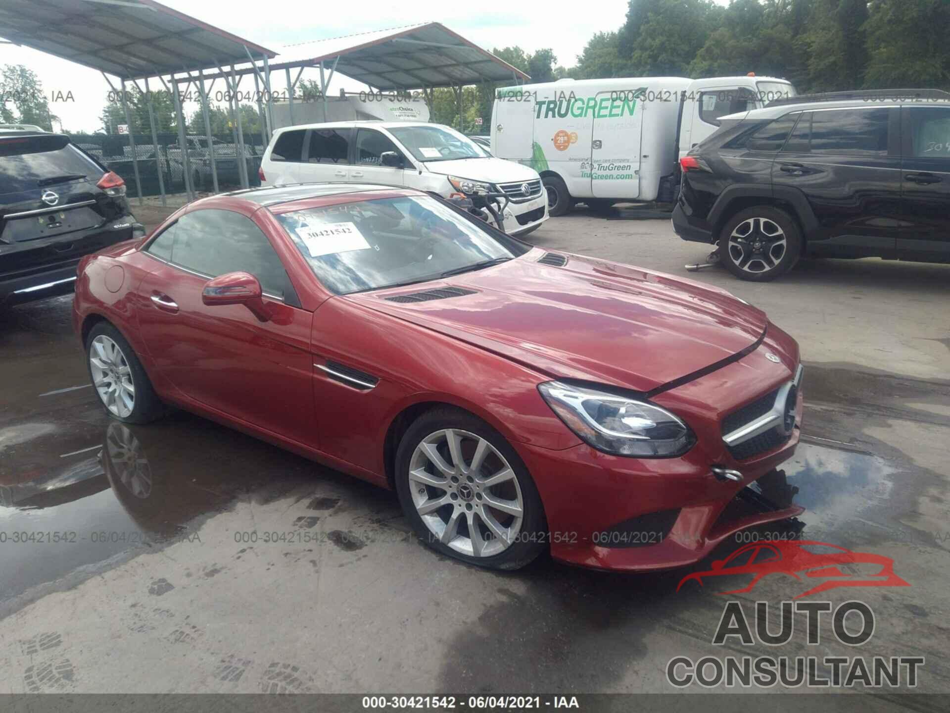 MERCEDES-BENZ SLC 2018 - WDDPK3JA8JF150363