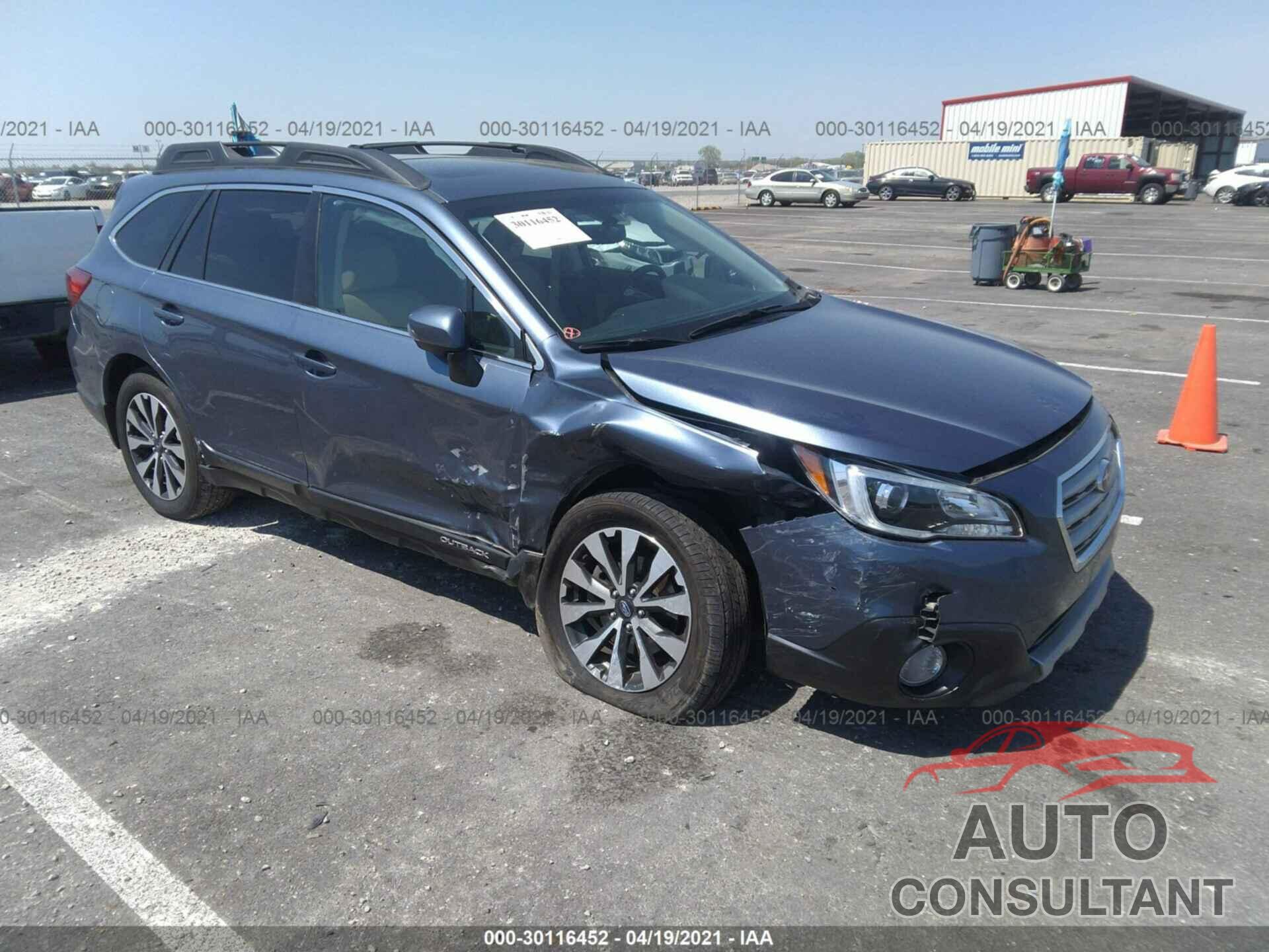 SUBARU OUTBACK 2017 - 4S4BSANC3H3376547