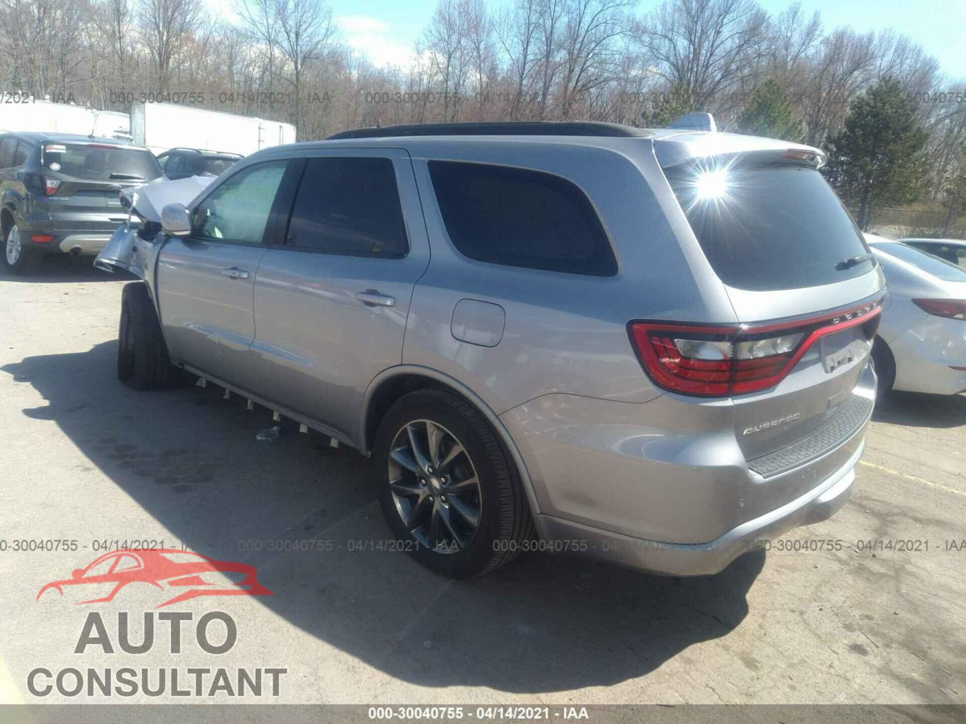 DODGE DURANGO 2018 - 1C4RDJDG2JC116549