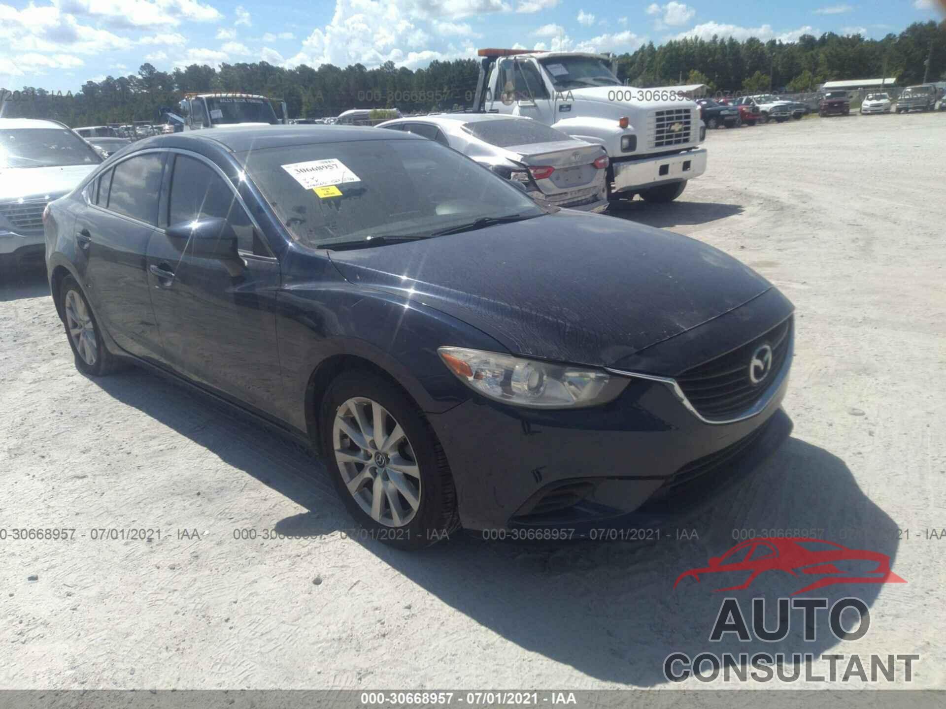 MAZDA MAZDA6 2016 - JM1GJ1U58G1468392