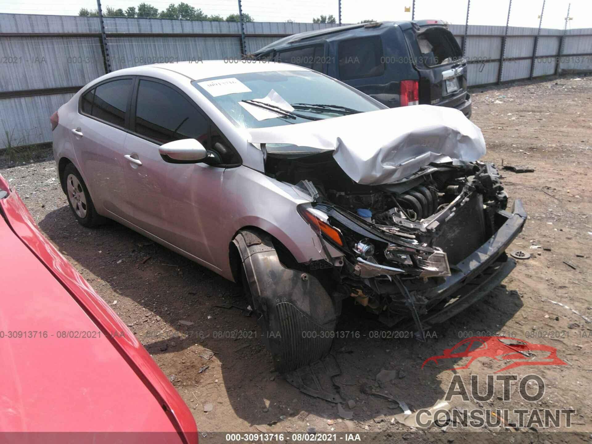 KIA FORTE 2017 - 3KPFK4A77HE156031
