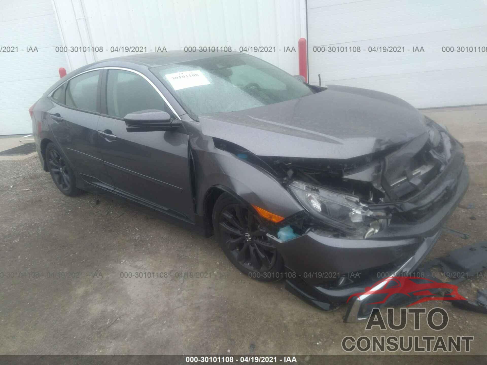 HONDA CIVIC SEDAN 2020 - 19XFC1F36LE010634