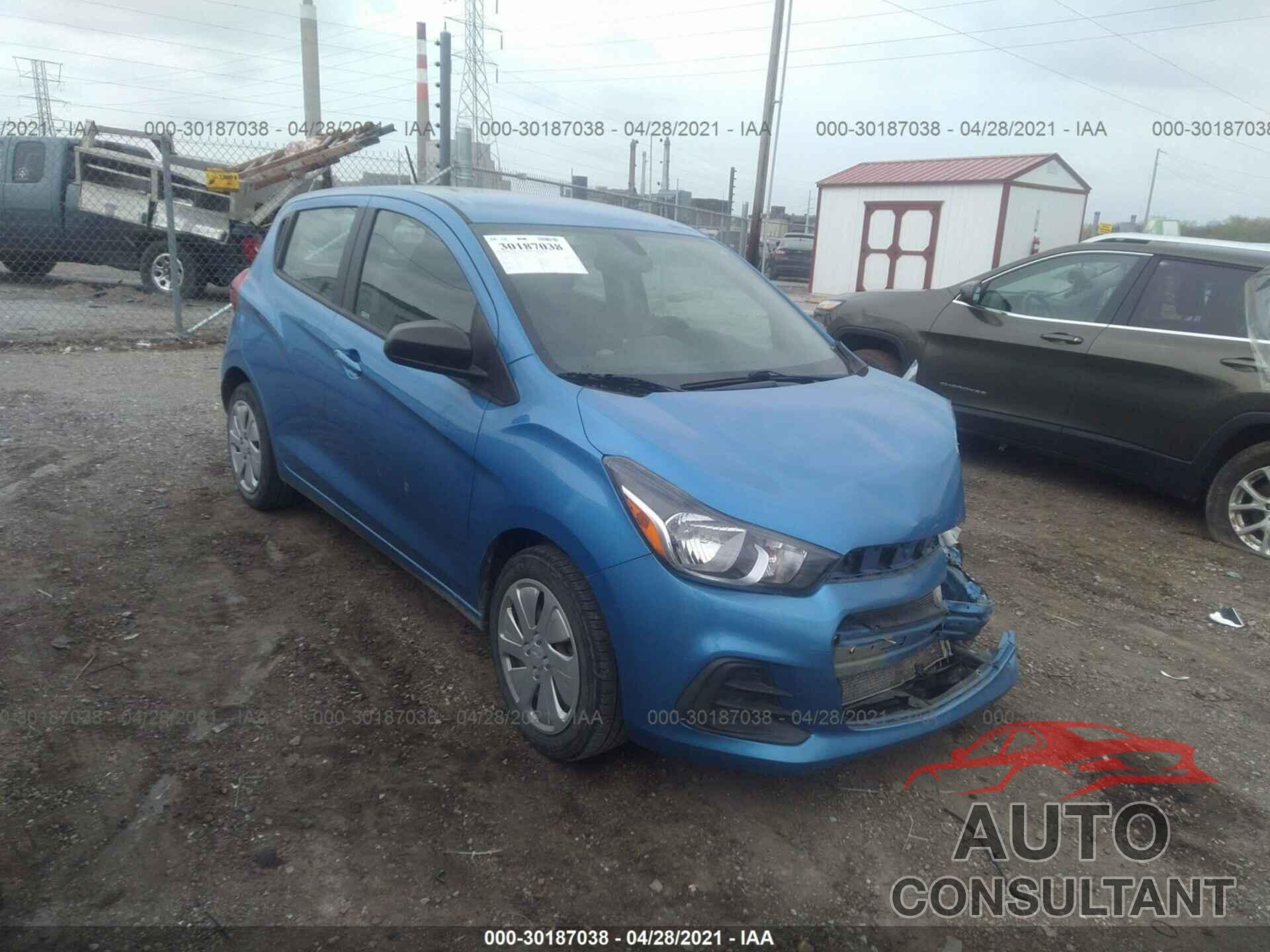 CHEVROLET SPARK 2016 - KL8CB6SA3GC595928