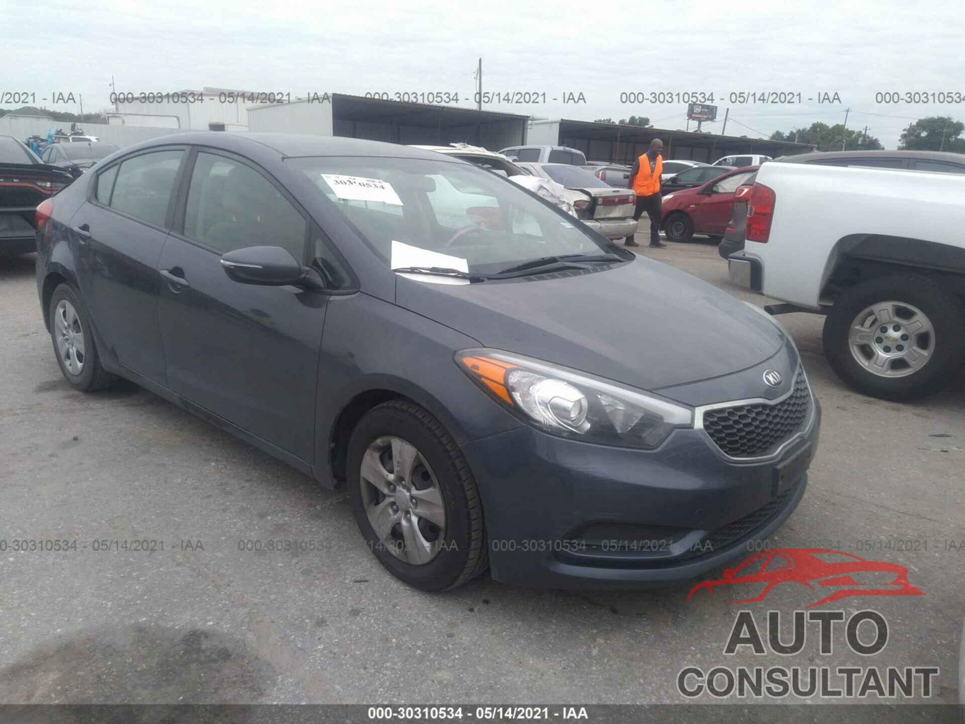 KIA FORTE 2016 - KNAFX4A6XG5608117