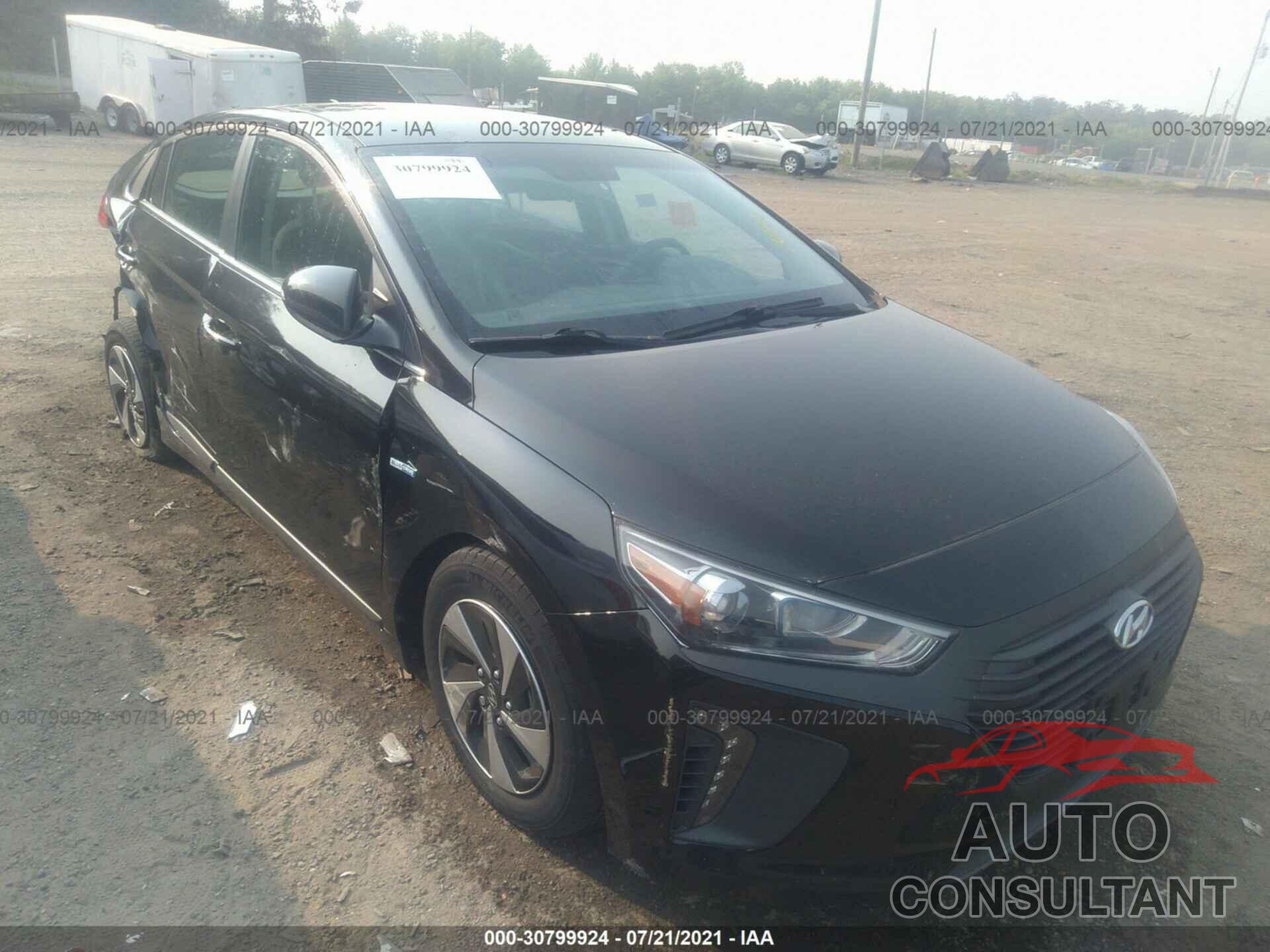 HYUNDAI IONIQ HYBRID 2017 - KMHC75LC7HU047375