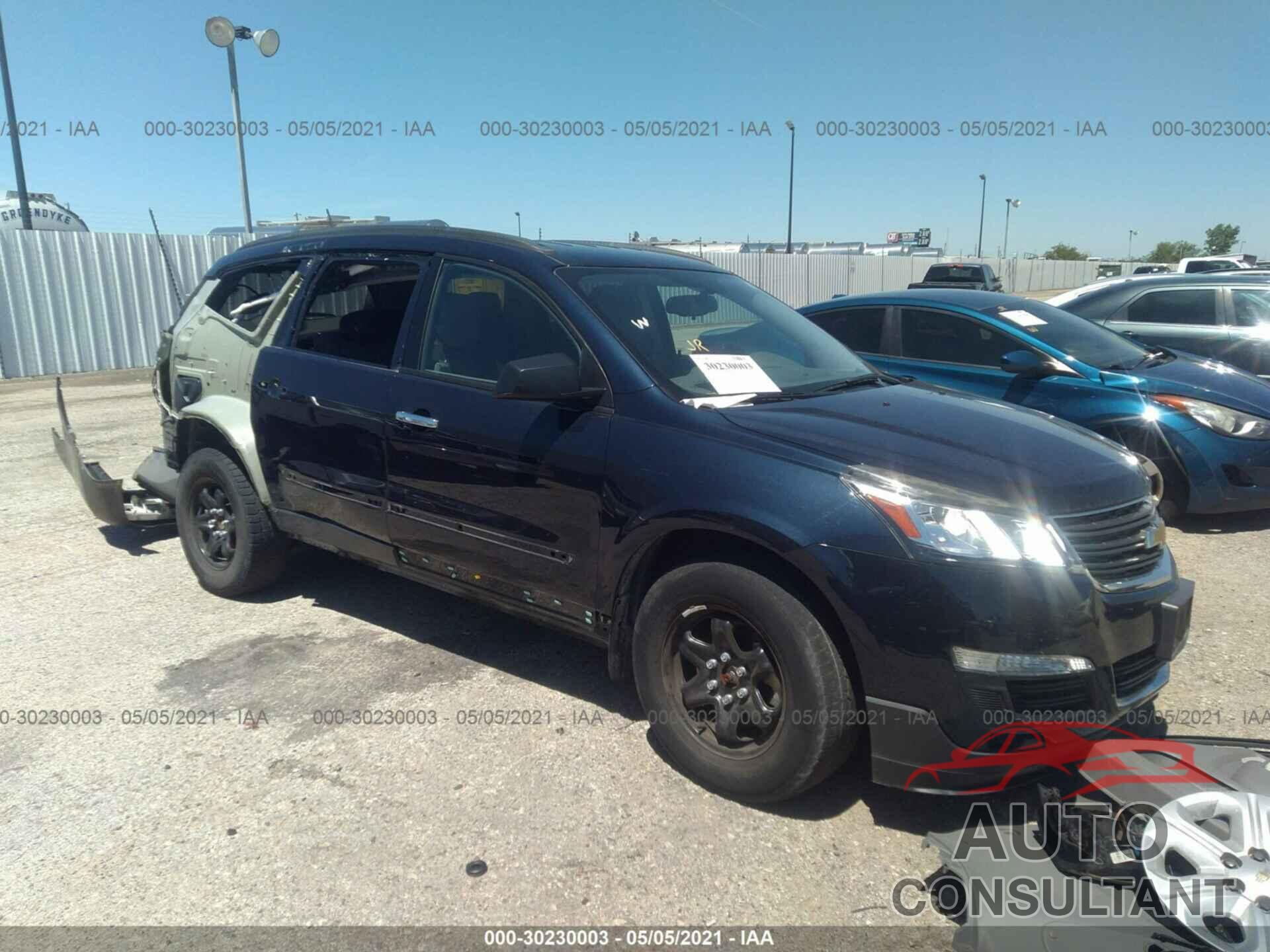 CHEVROLET TRAVERSE 2016 - 1GNKRFED5GJ280118
