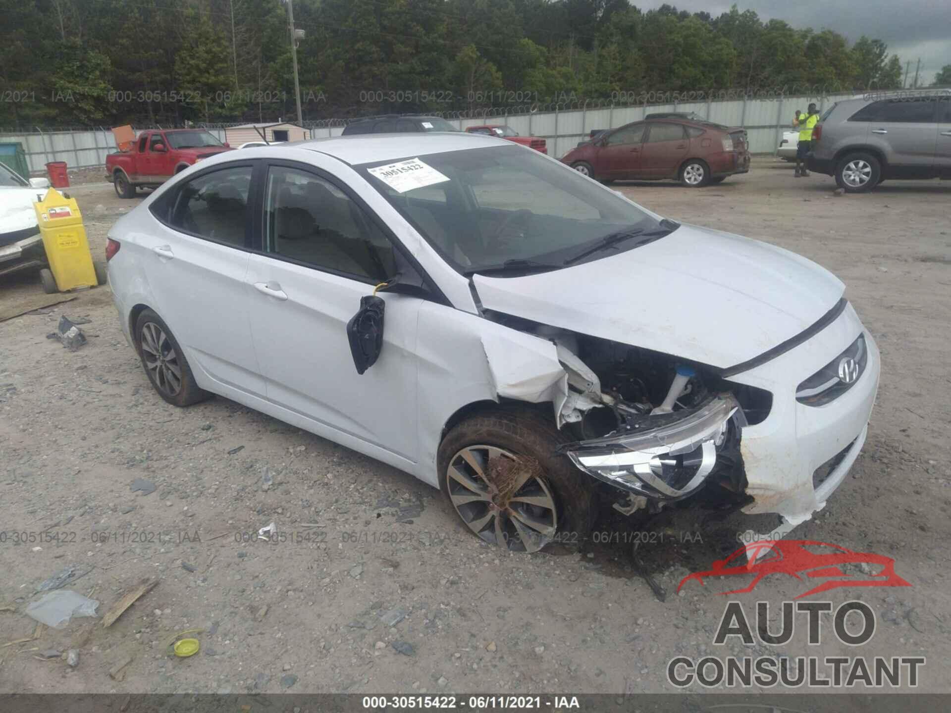 HYUNDAI ACCENT 2017 - KMHCT4AE6HU371198