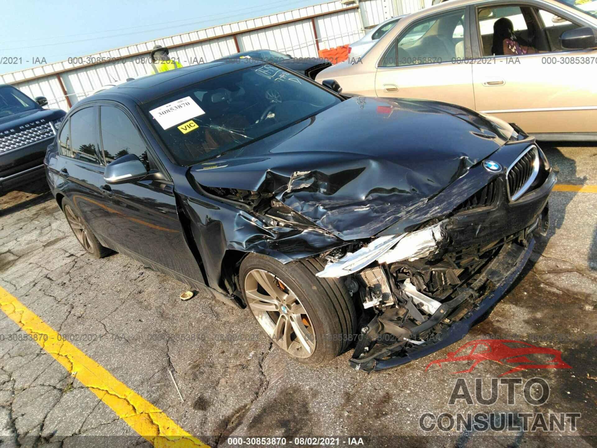 BMW 3 SERIES 2016 - WBA8E9G53GNT47178