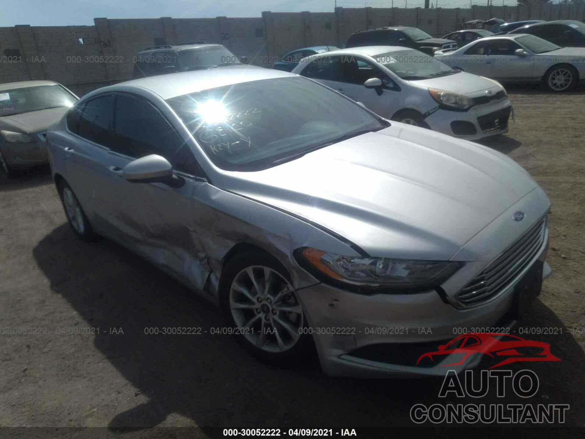 FORD FUSION 2017 - 3FA6P0H70HR113441