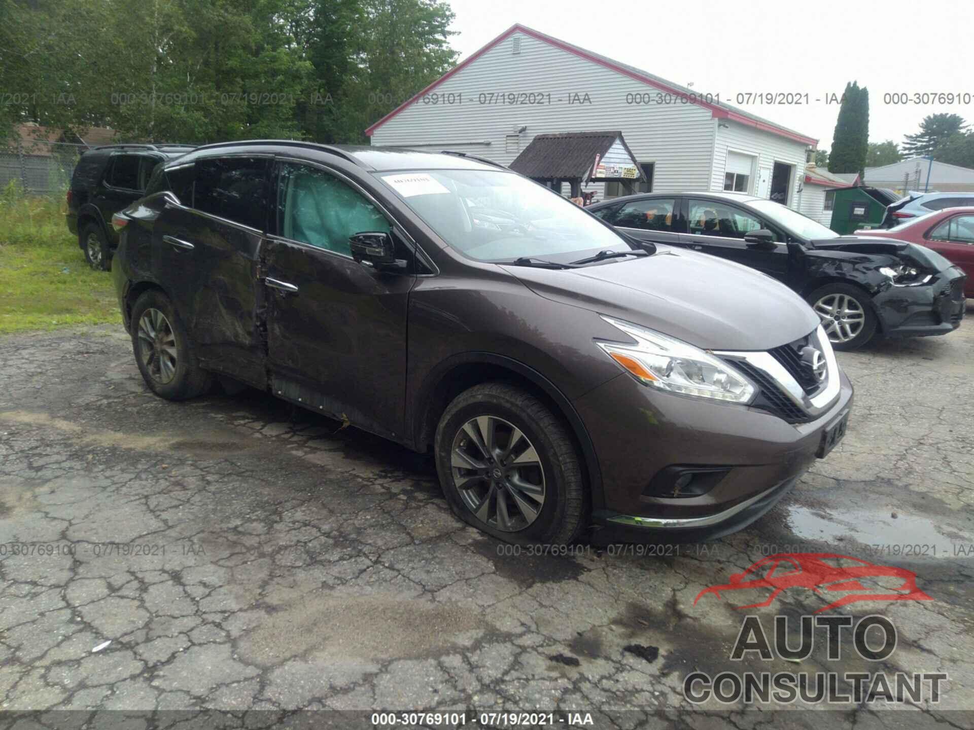 NISSAN MURANO 2017 - 5N1AZ2MH5HN106332