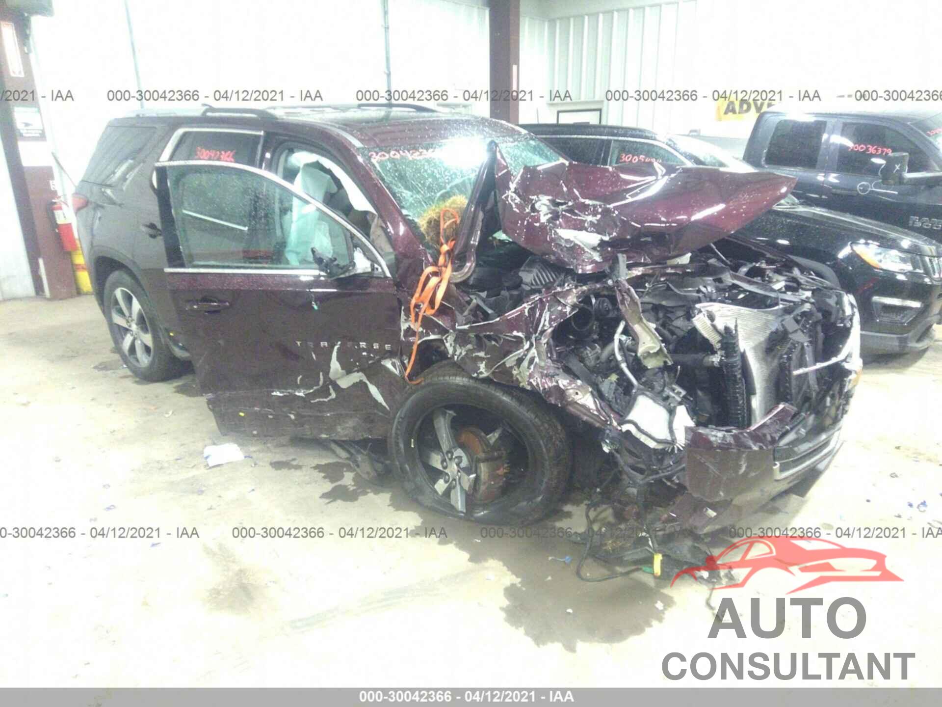 CHEVROLET TRAVERSE 2018 - 1GNEVHKW6JJ107550