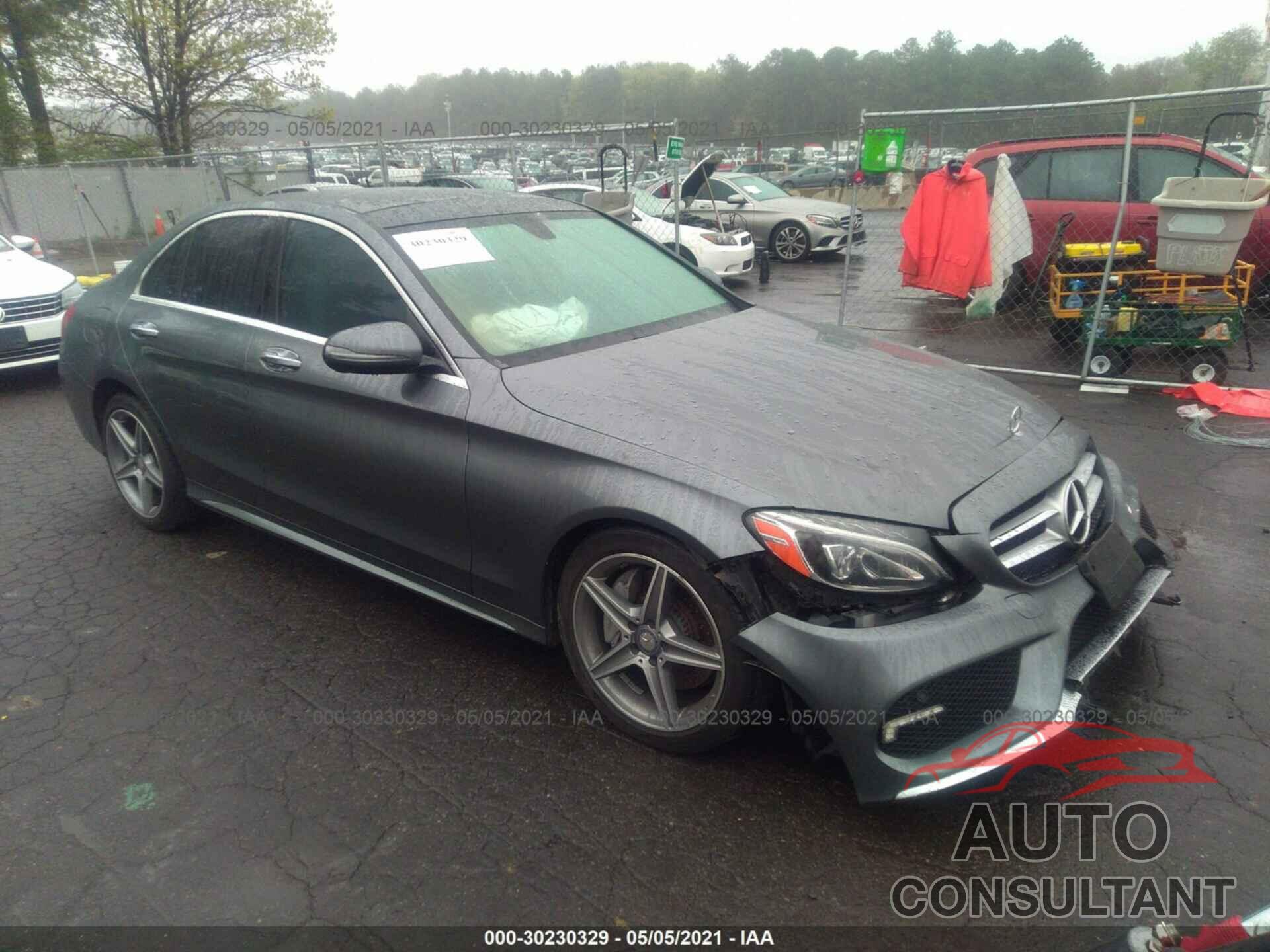 MERCEDES-BENZ C-CLASS 2017 - 55SWF4KB0HU182440