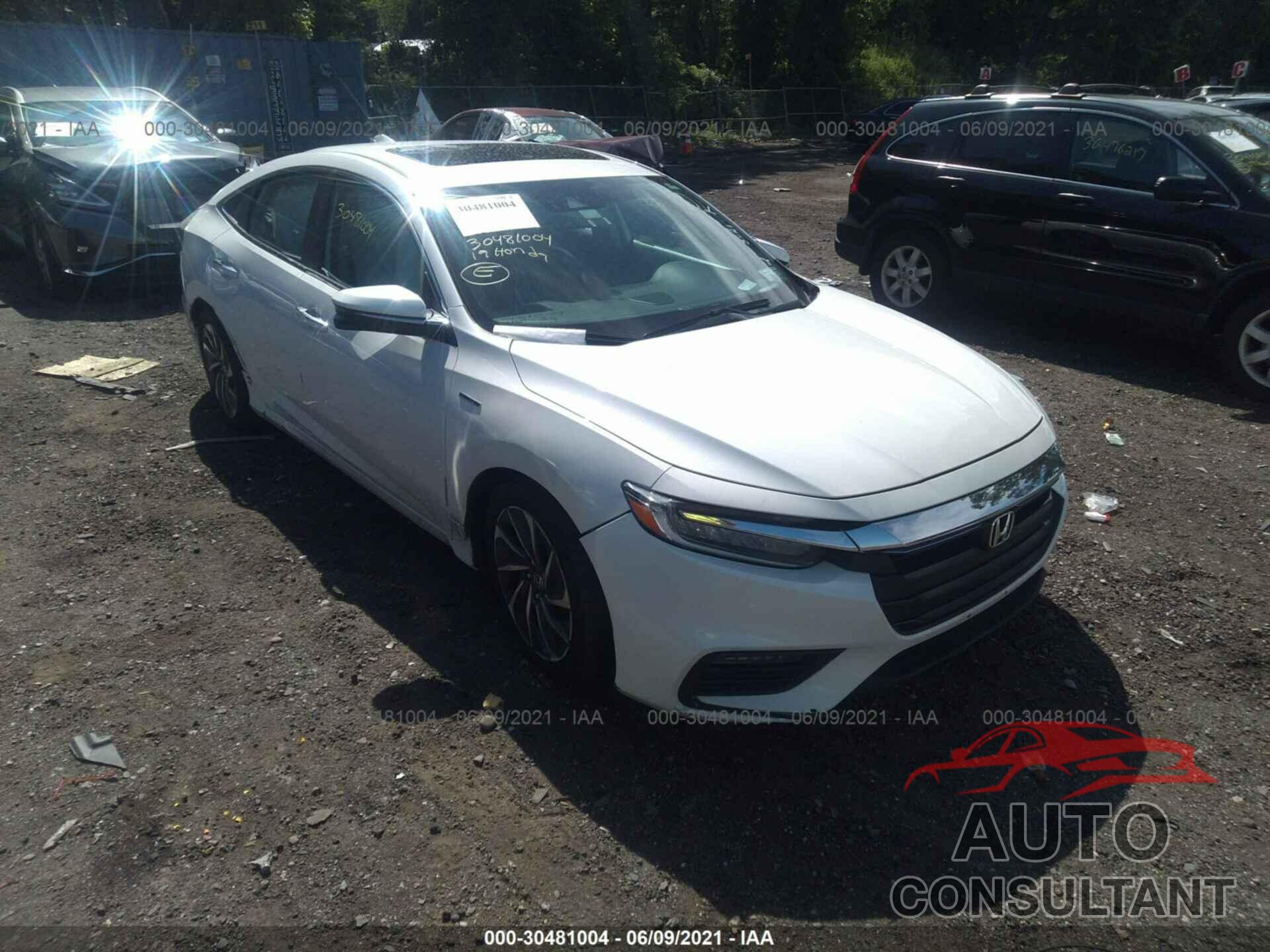 HONDA INSIGHT 2019 - 19XZE4F95KE001077