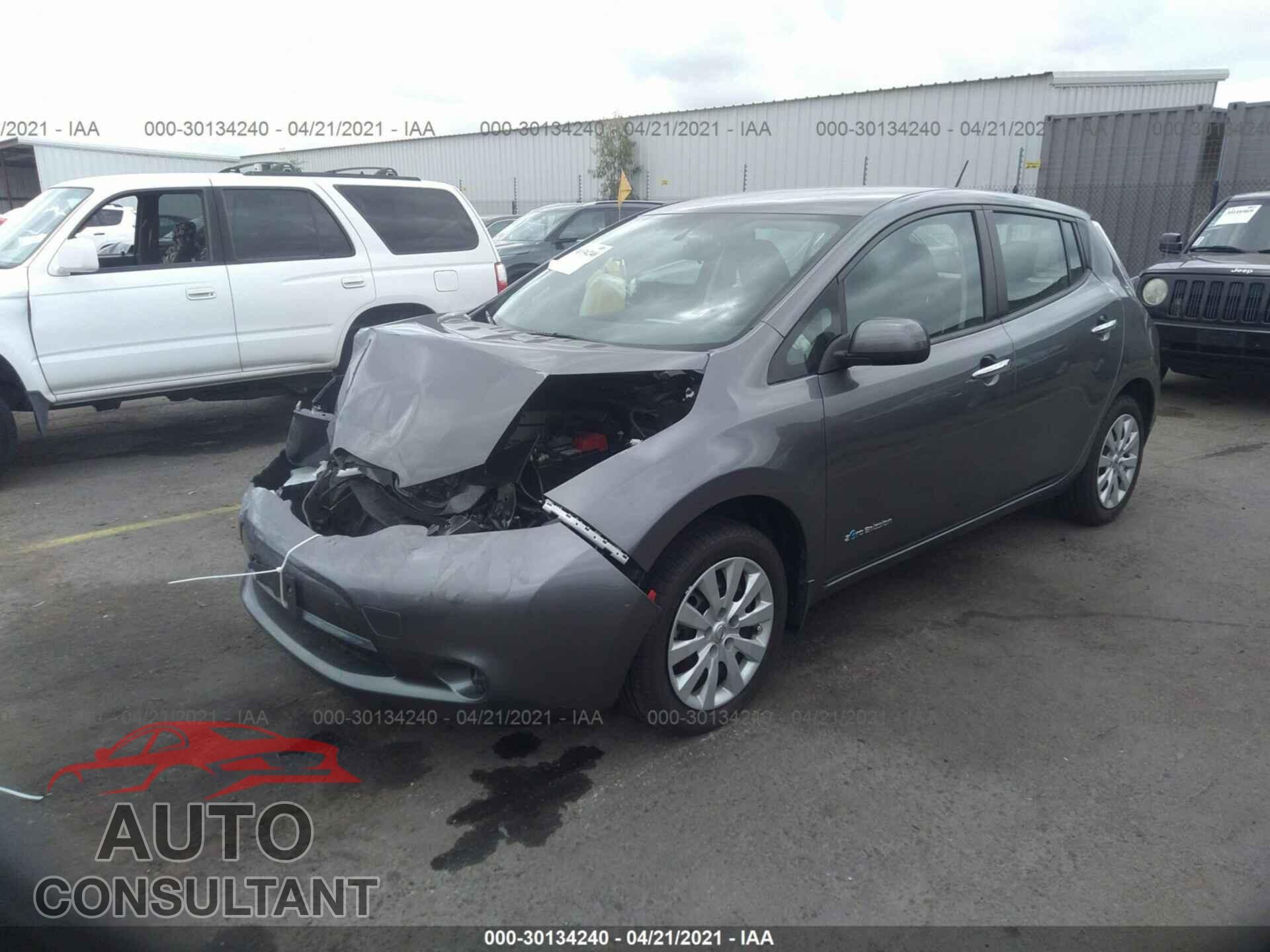 NISSAN LEAF 2017 - 1N4BZ0CP7HC306202