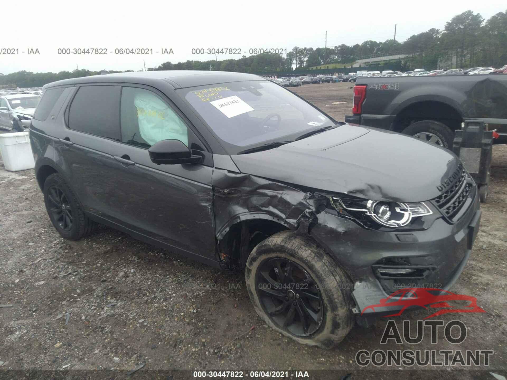 LAND ROVER DISCOVERY SPORT 2019 - SALCR2FX3KH806348