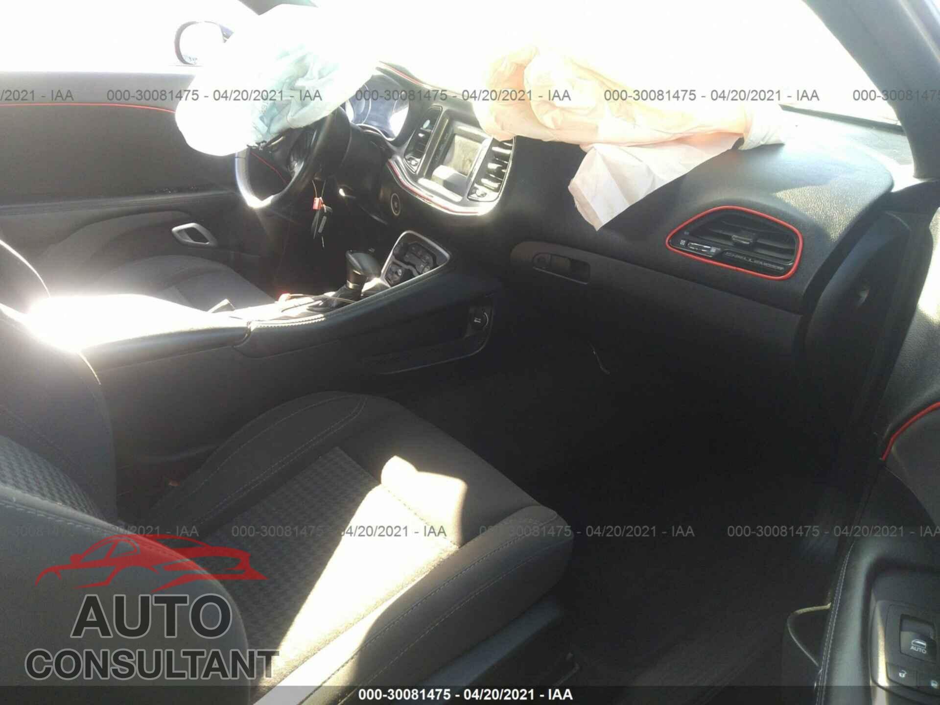 DODGE CHALLENGER 2017 - 2C3CDZAG7HH658444