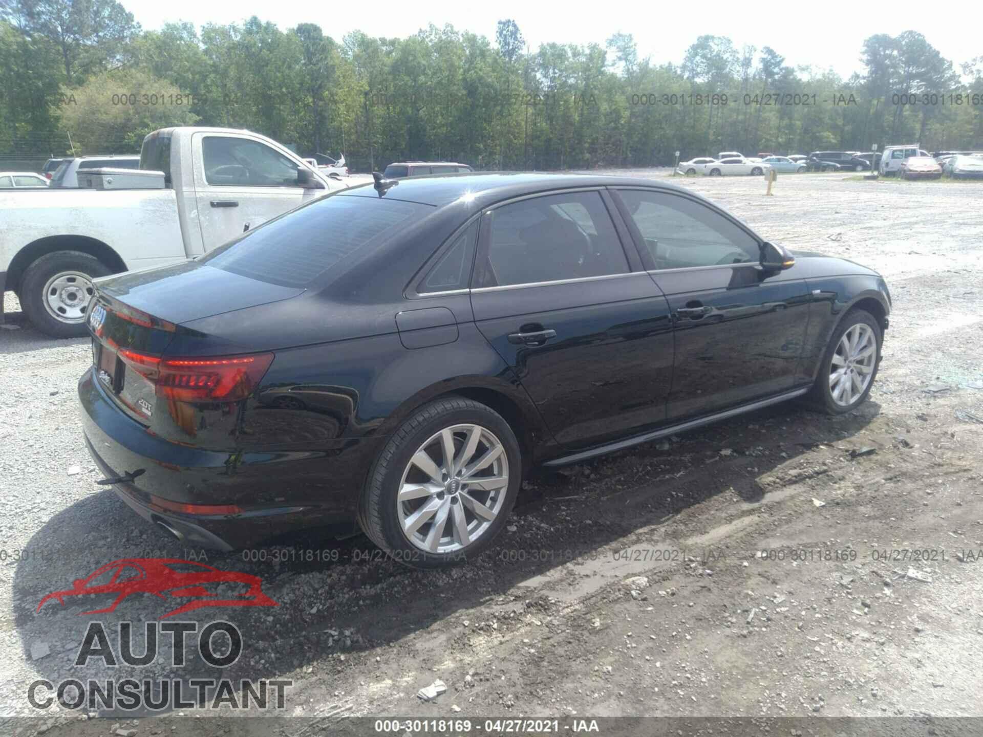 AUDI A4 2018 - WAUKMAF47JA192524