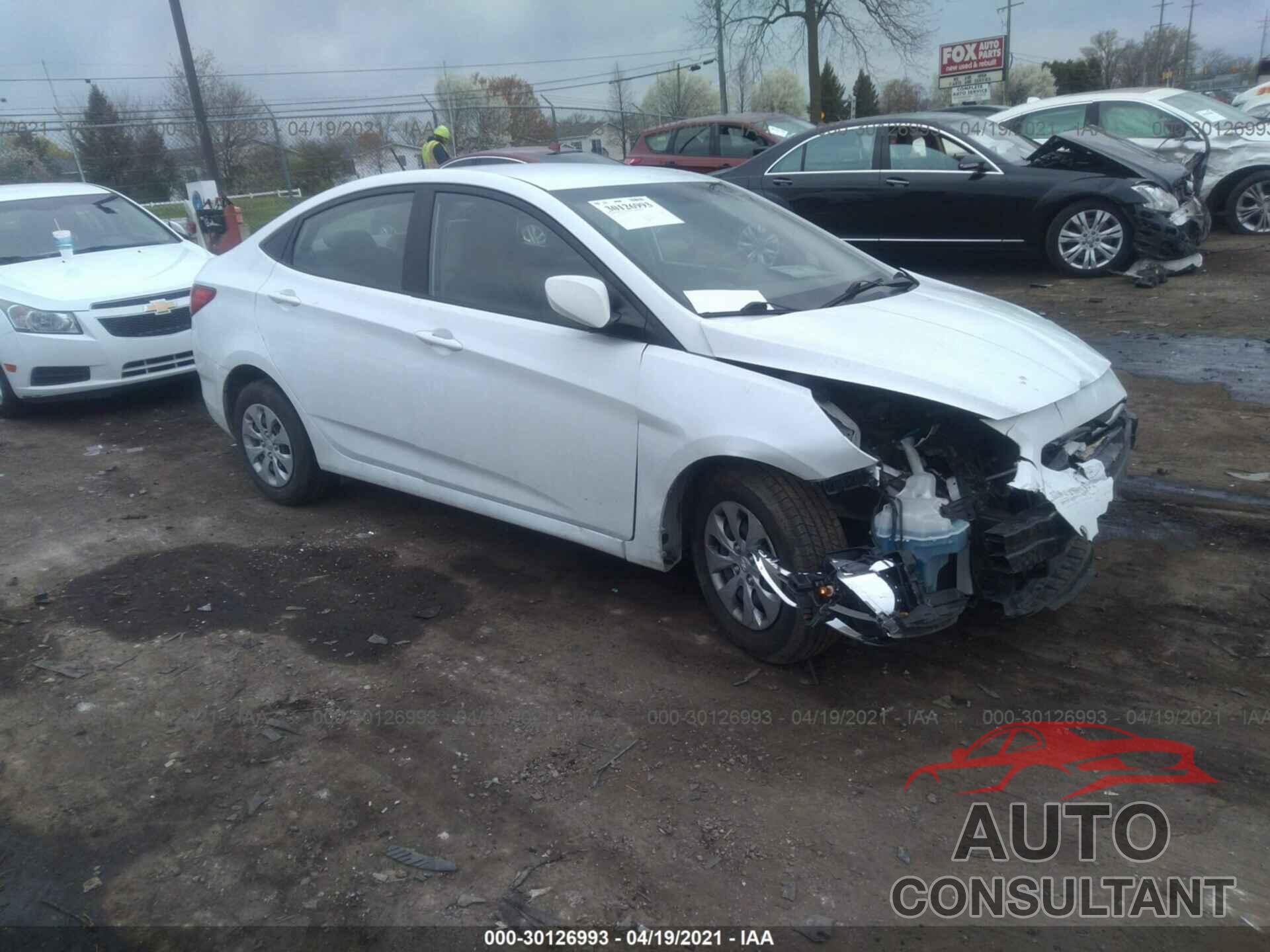 HYUNDAI ACCENT 2017 - KMHCT4AE1HU277956