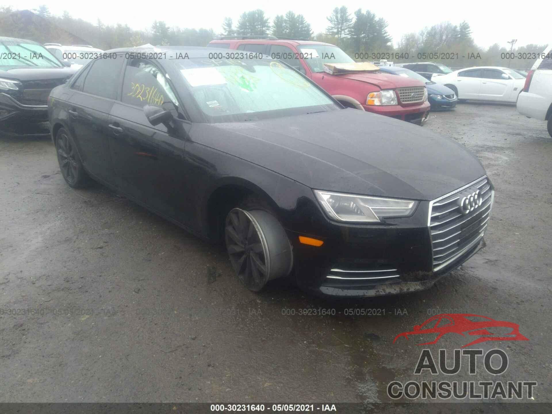 AUDI A4 2017 - WAUANAF42HN036239