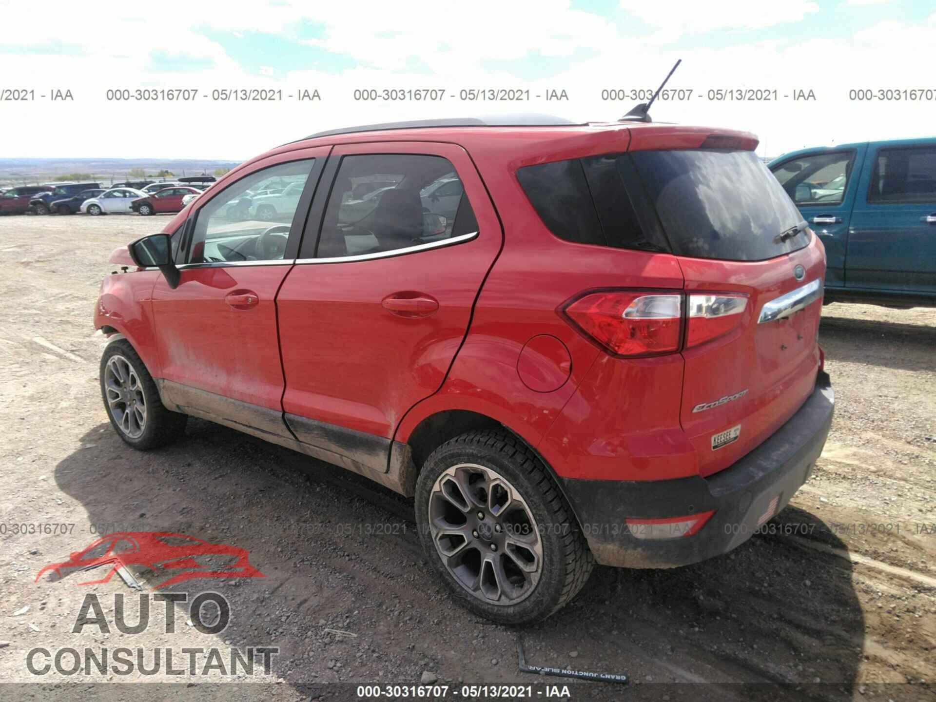 FORD ECOSPORT 2019 - MAJ6S3KL8KC309526