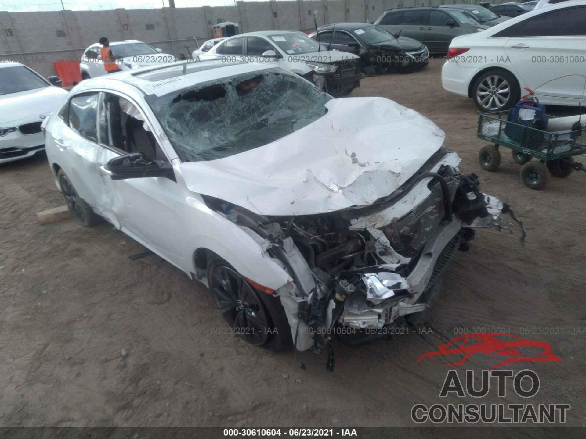 HONDA CIVIC HATCHBACK 2018 - SHHFK7H5XJU230630