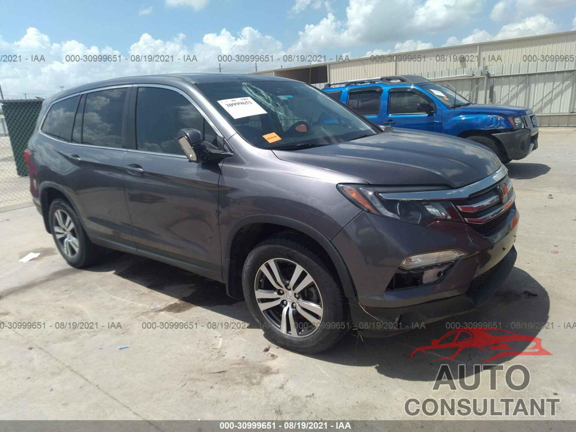 HONDA PILOT 2016 - 5FNYF5H67GB006722