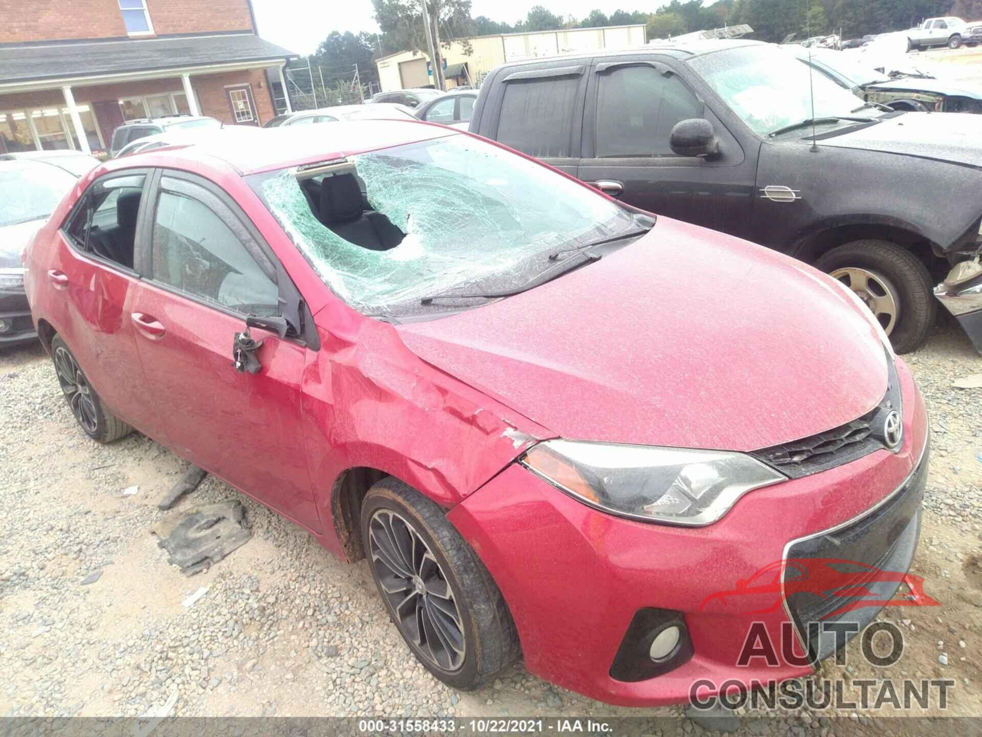 TOYOTA COROLLA 2016 - 5YFBURHE8GP410675